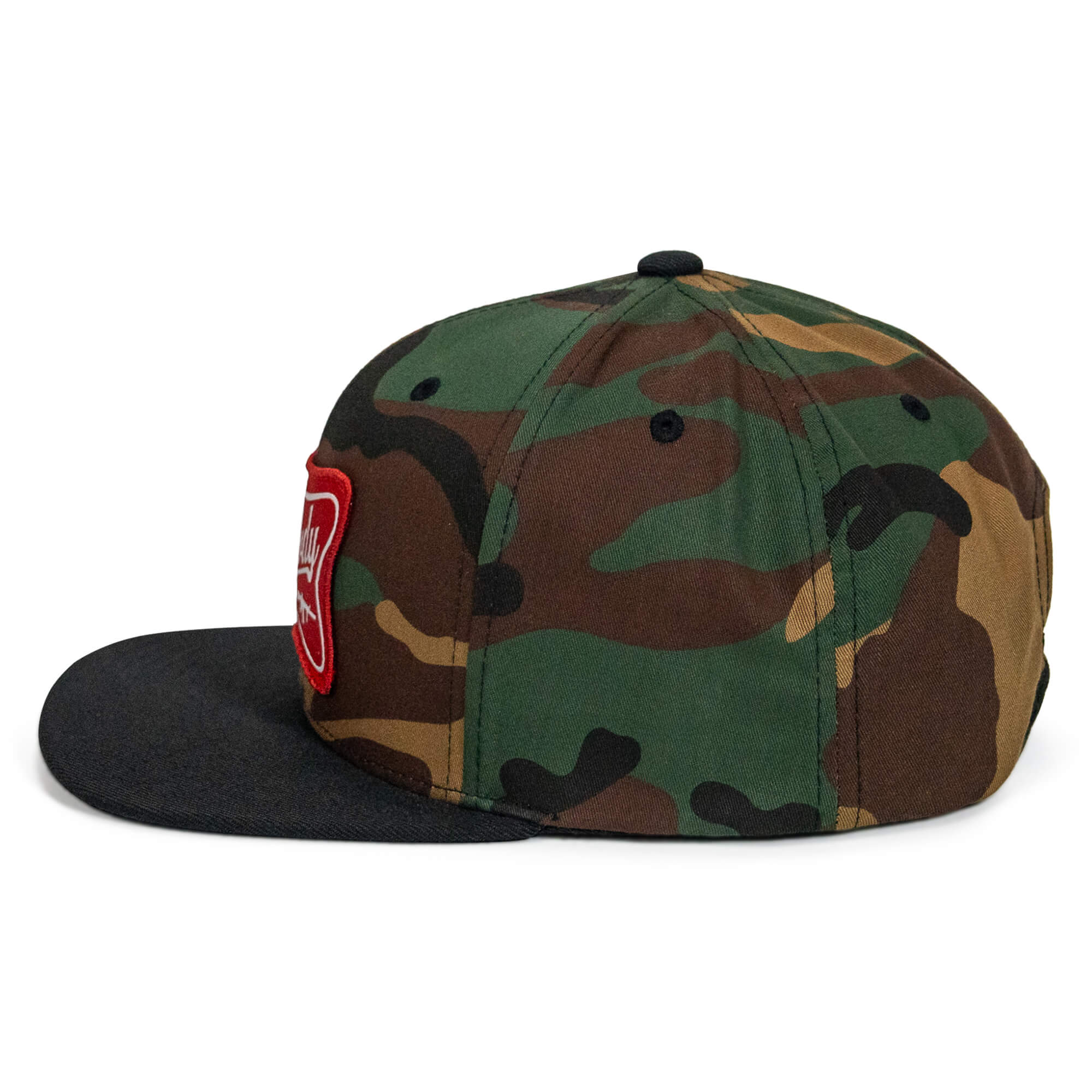 Rowdy Patch Flat Bill SnapBack Hat - Image 14