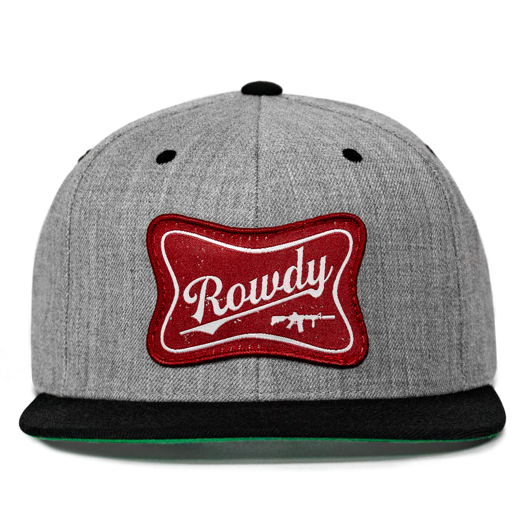 Rowdy Patch Flat Bill SnapBack Hat - Image 5