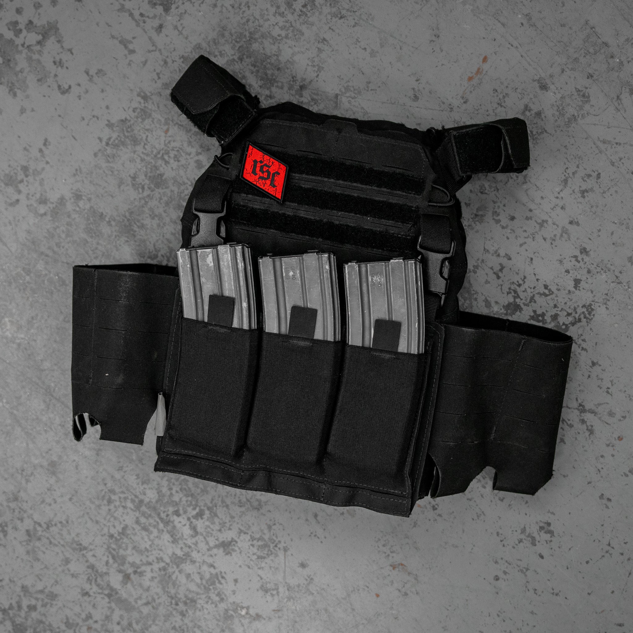 RSC Classic Red Diamond Velcro Patch - Image 5