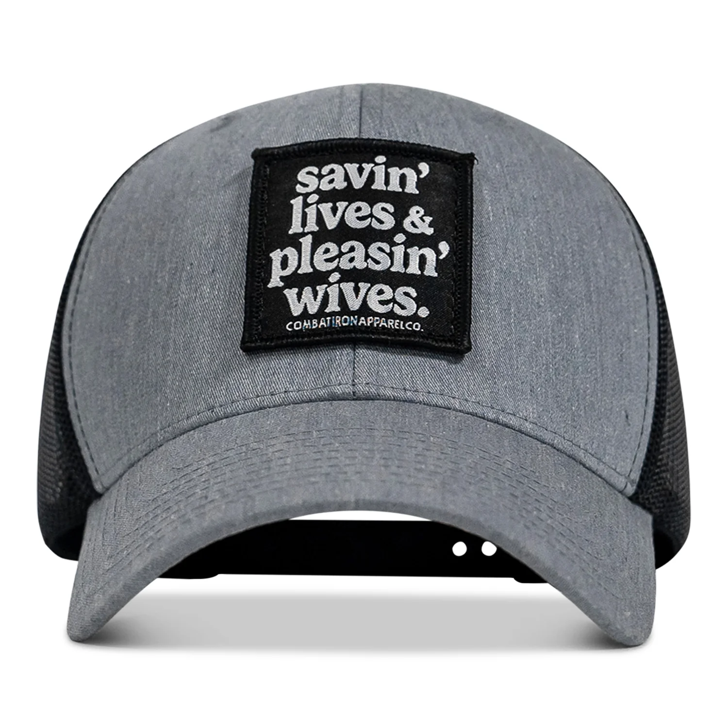 Savin' Lives & Pleasin' Wives Patch SnapBack Hat - Image 10