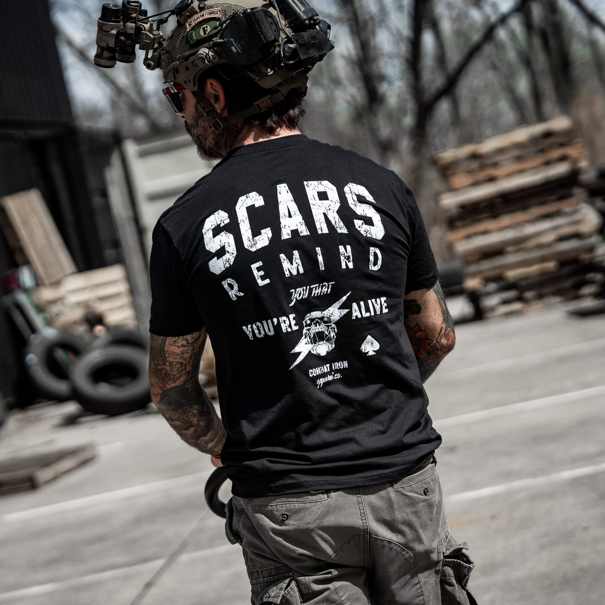 Scars Remind You That You're Alive Men's T-Shirt - Image 5