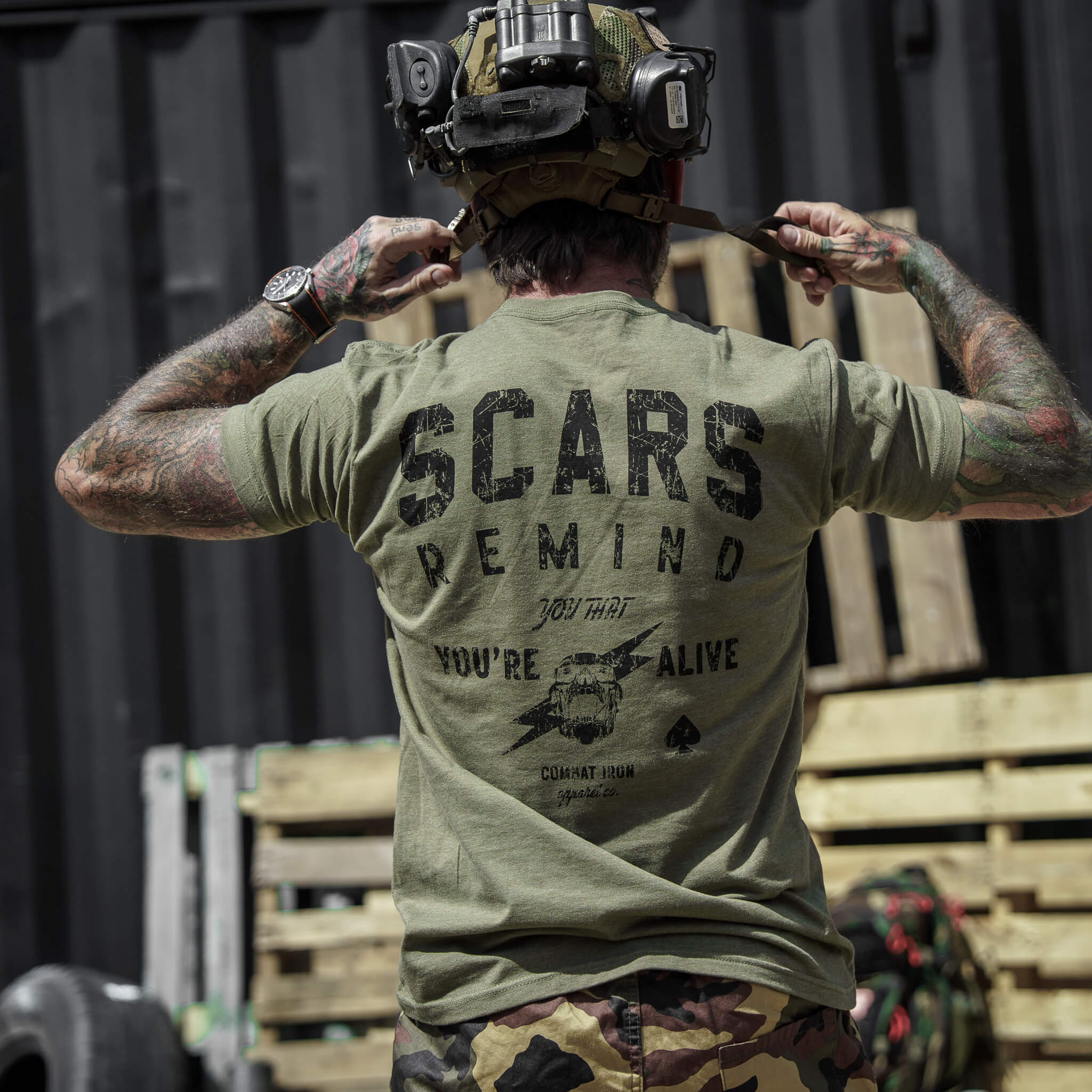 Scars Remind You That You're Alive Men's T-Shirt - Image 9