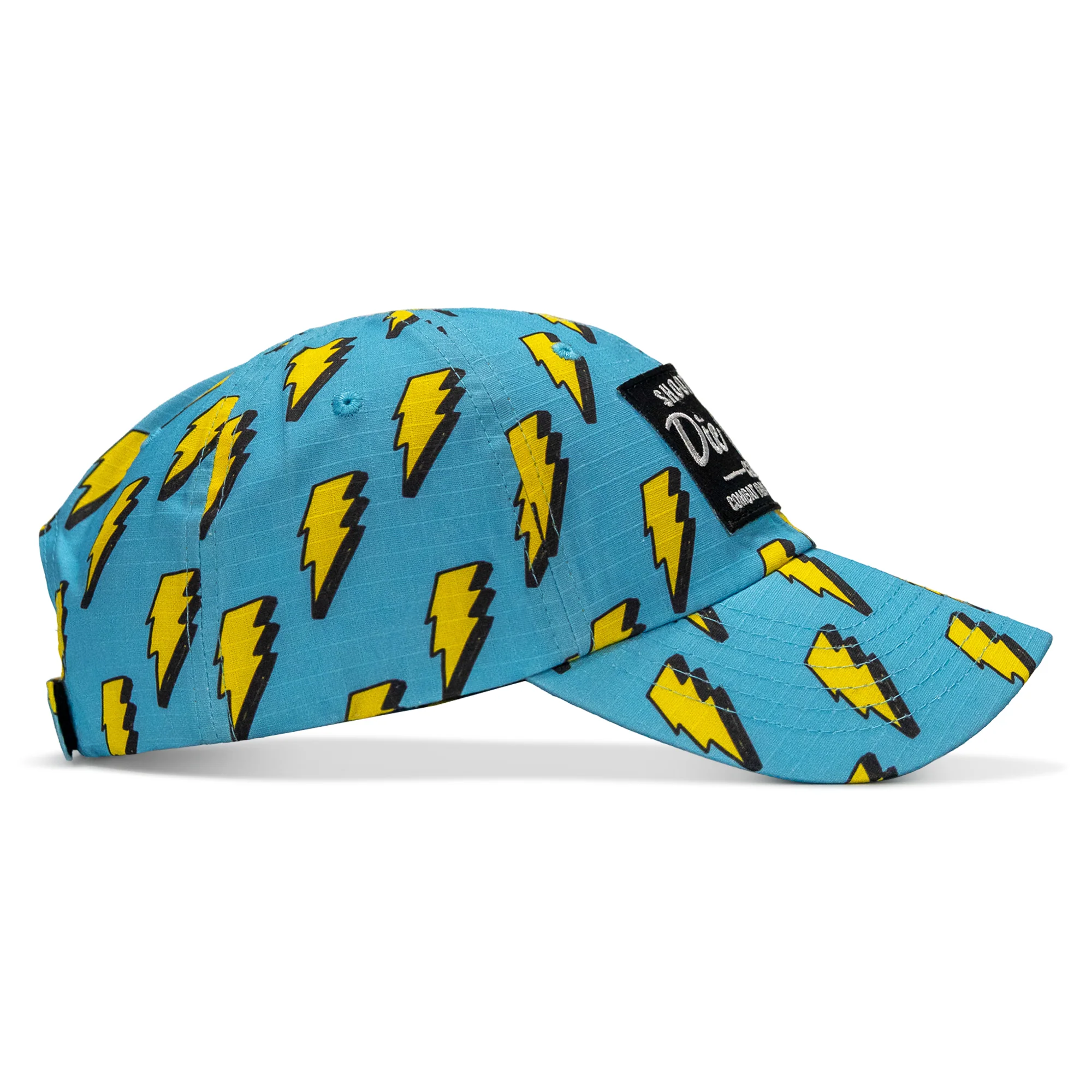 Shoot First. Die Last. Club Patch Tactical Ripstop Mesh Snapback Hat - Image 44