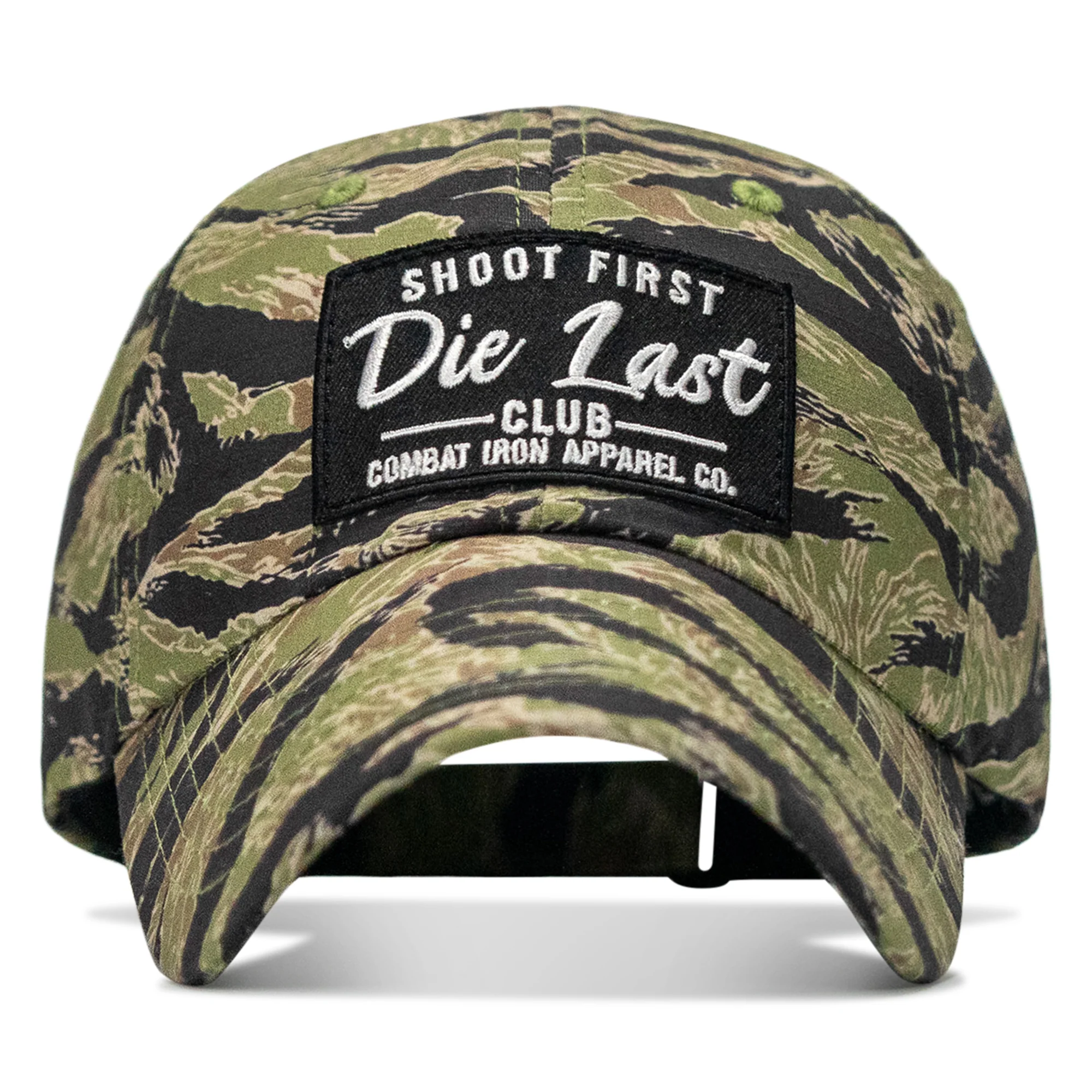 Shoot First. Die Last. Club Patch Tactical Ripstop Mesh Snapback Hat - Image 50