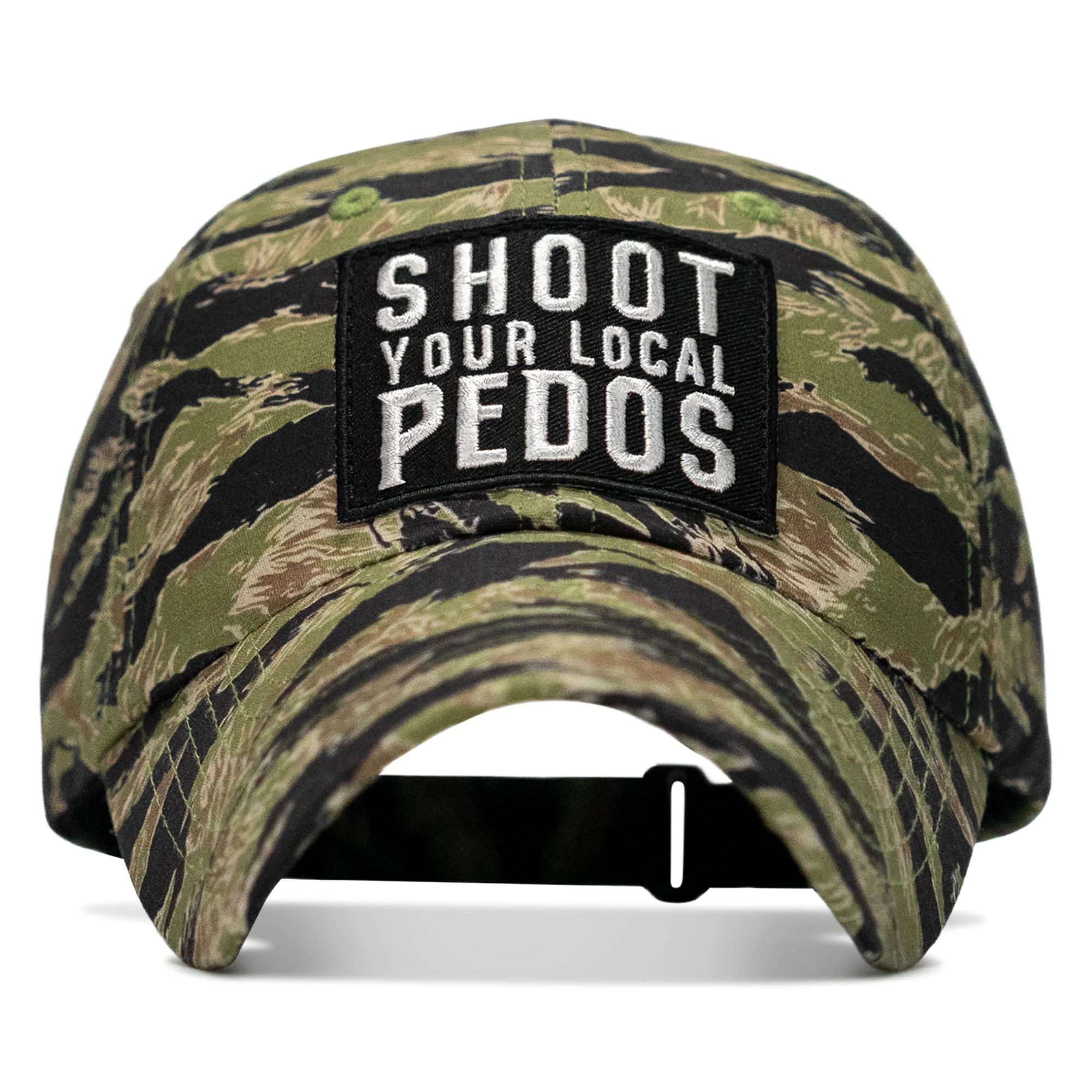 Shoot Your Local Pedos Patch Tactical Ripstop Mesh Snapback Hat - Image 68