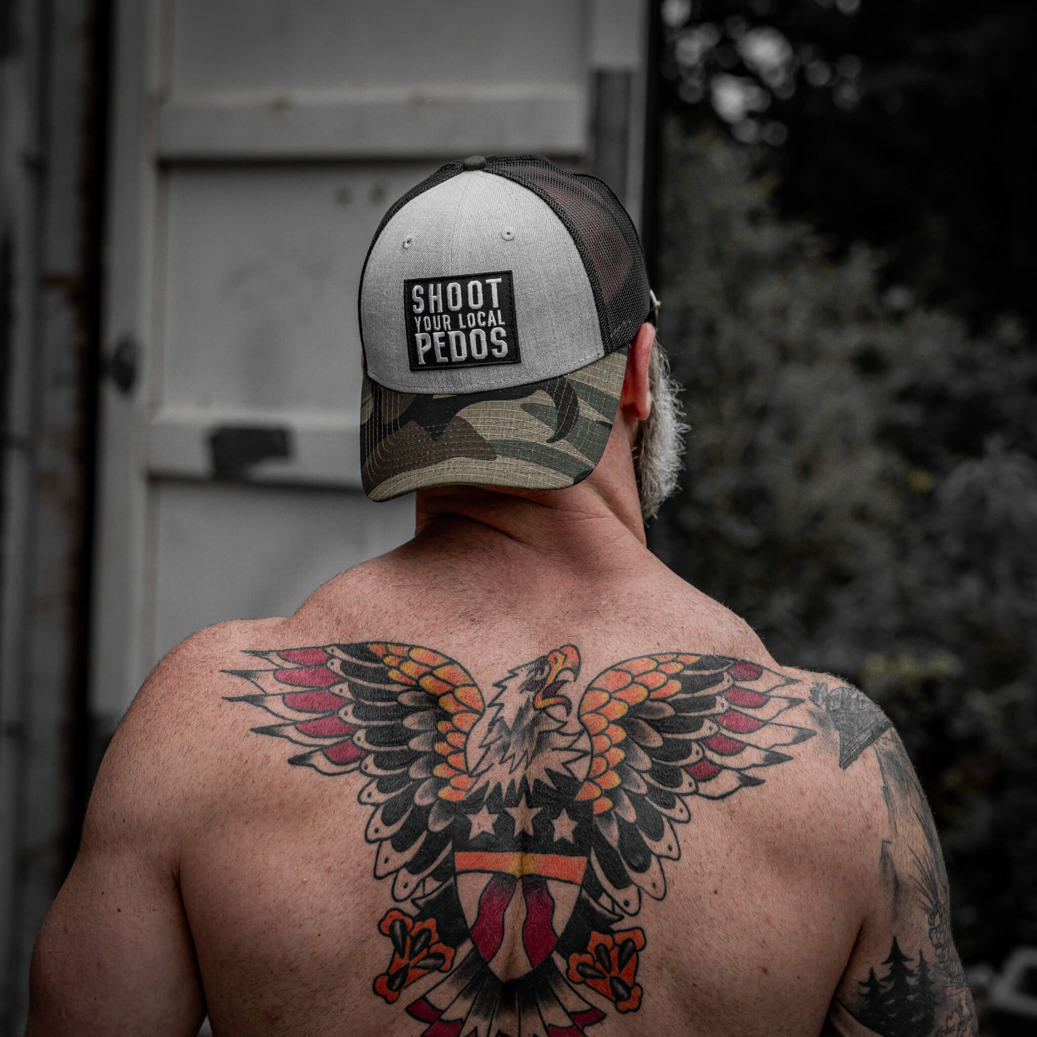 Shoot Your Local Pedos Patch Snapback - Image 22