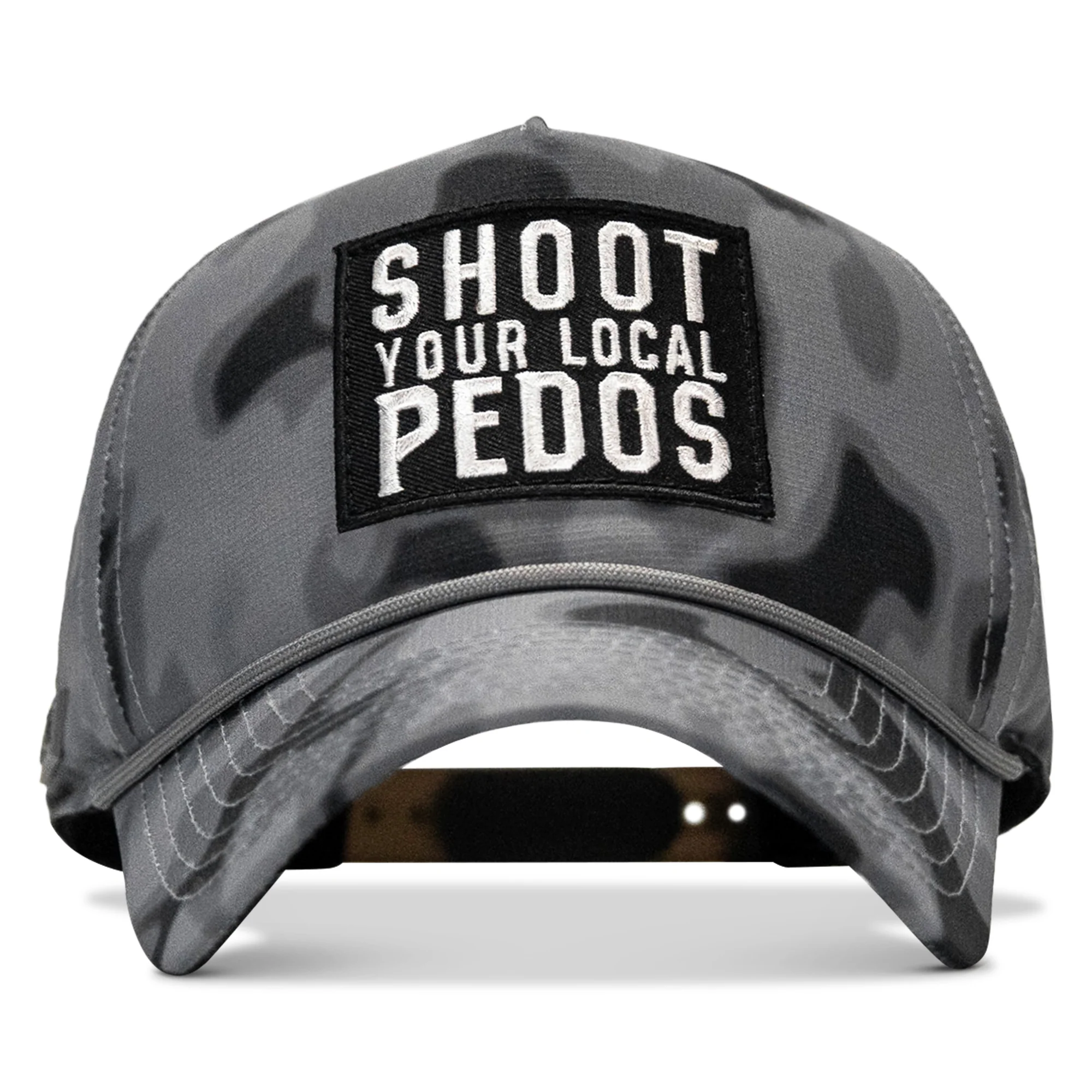 Shoot Your Local Pedos Patch Weekender Waterproof Snapback - Image 26