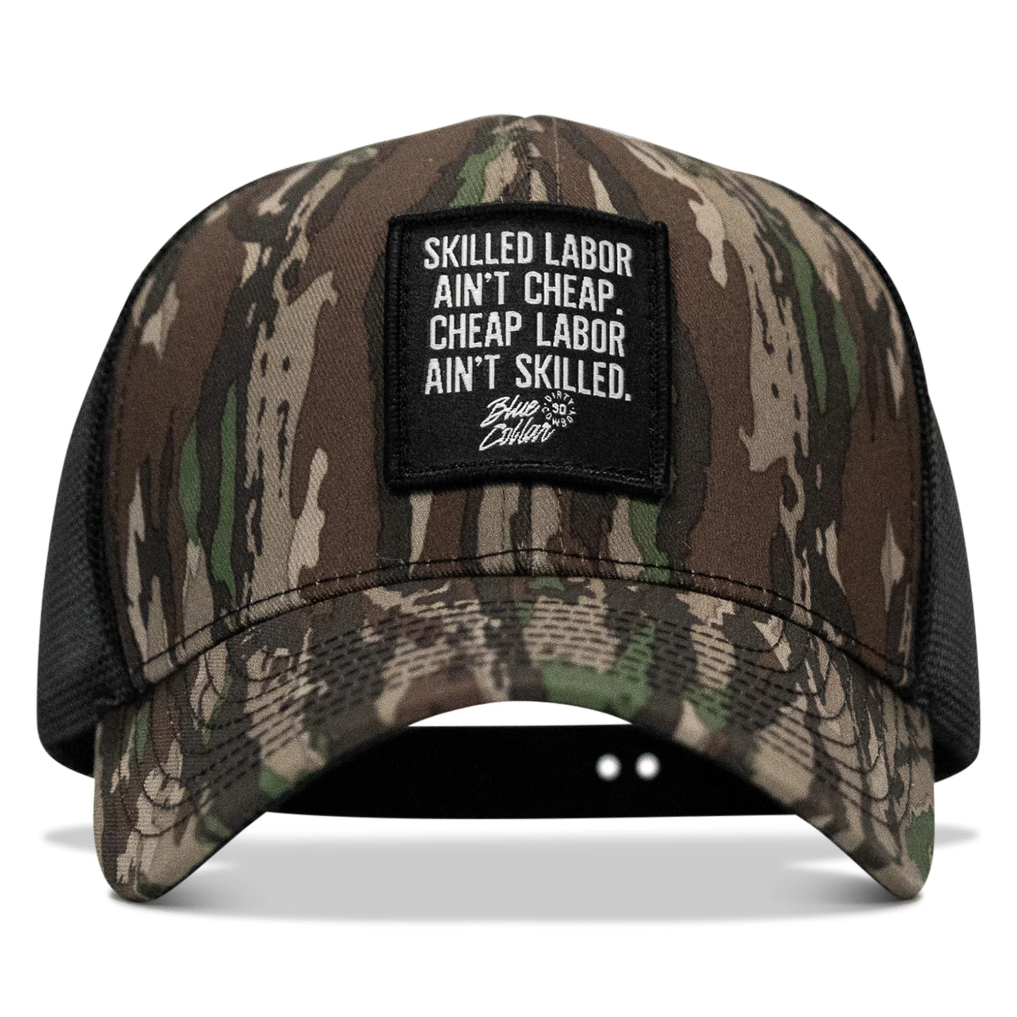 Skilled Labor Ain't Cheap Patch Snapback Hat - Image 41