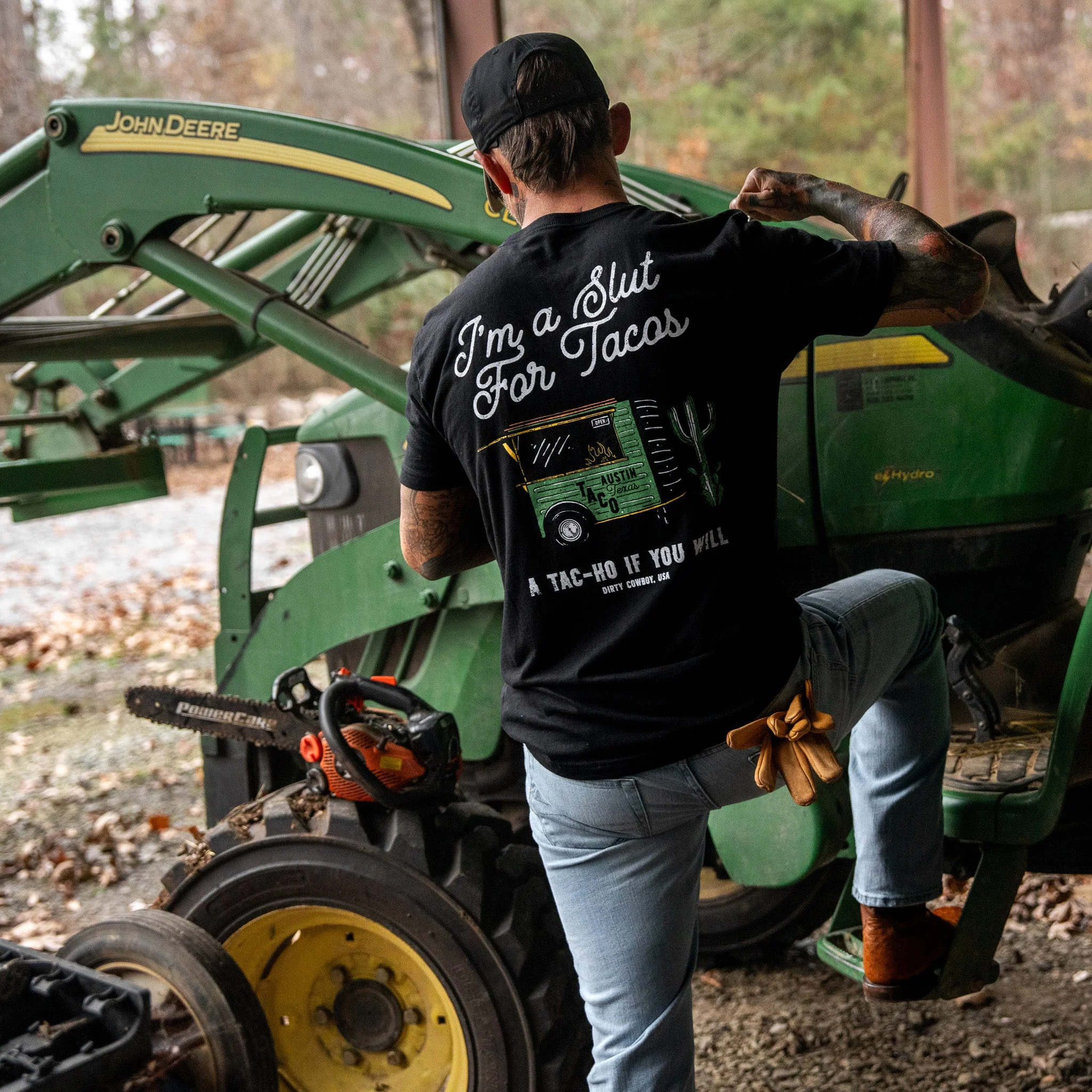 Slut For Taco's Men's T-Shirt - Image 11
