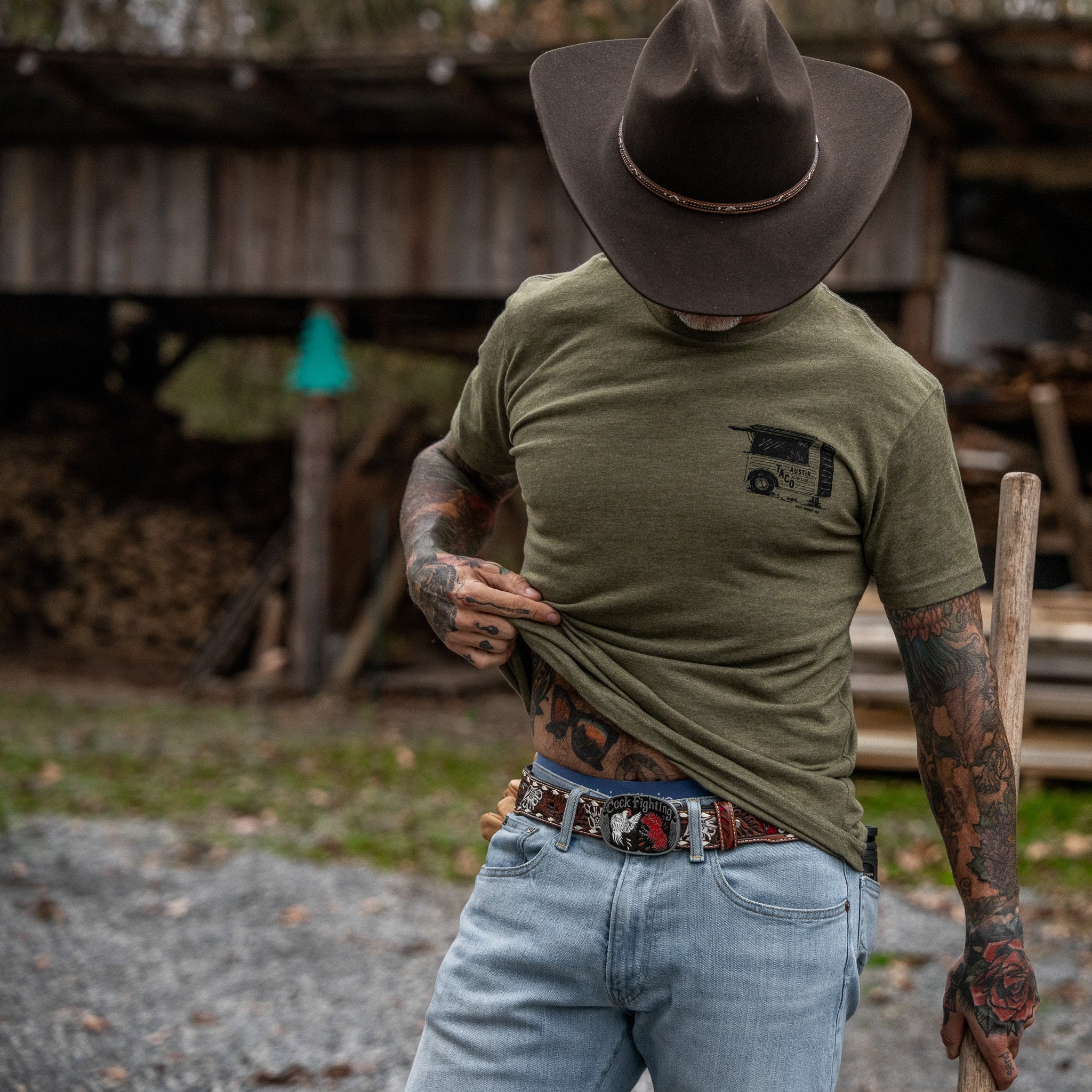 Slut For Taco's Men's T-Shirt - Image 16