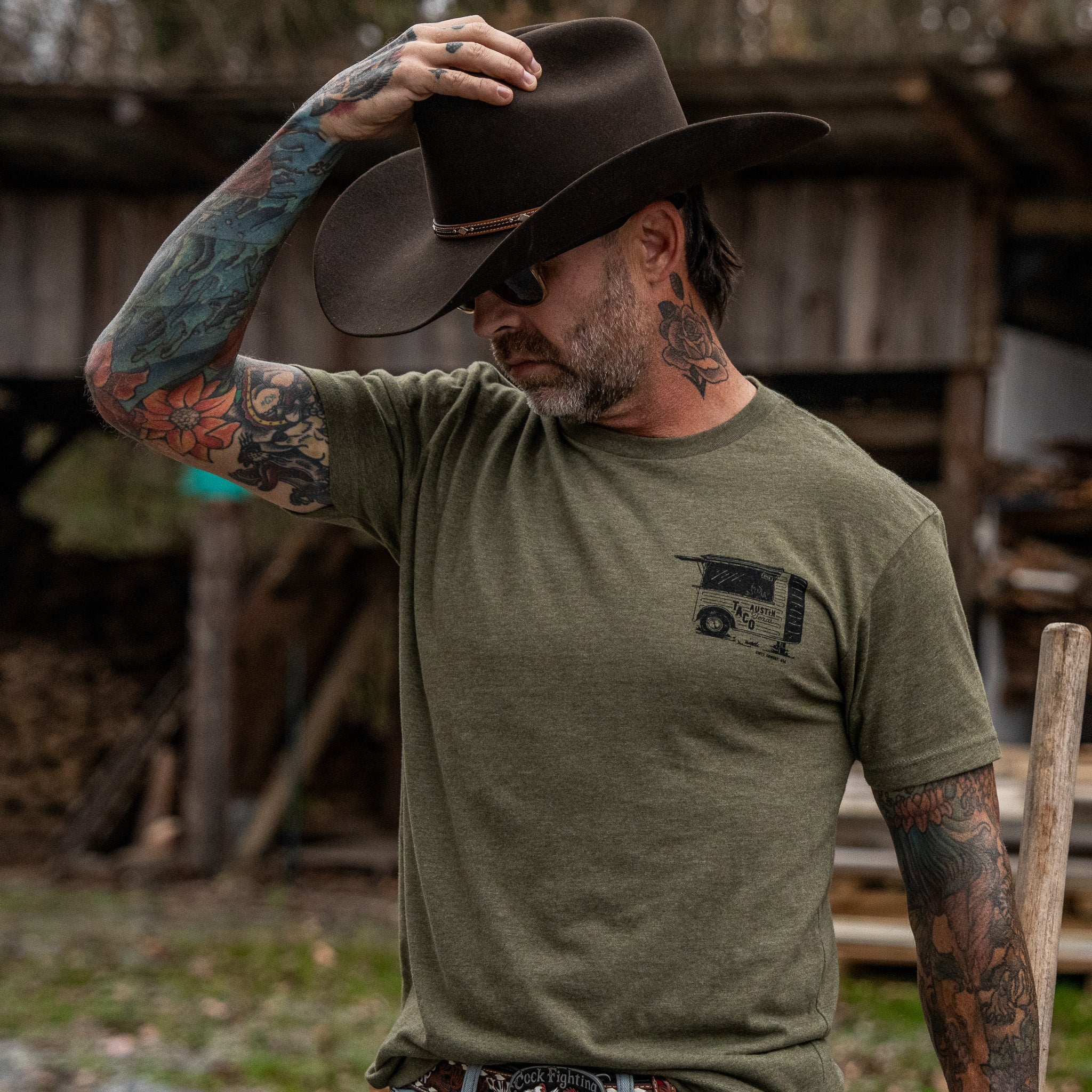 Slut For Taco's Men's T-Shirt - Image 18