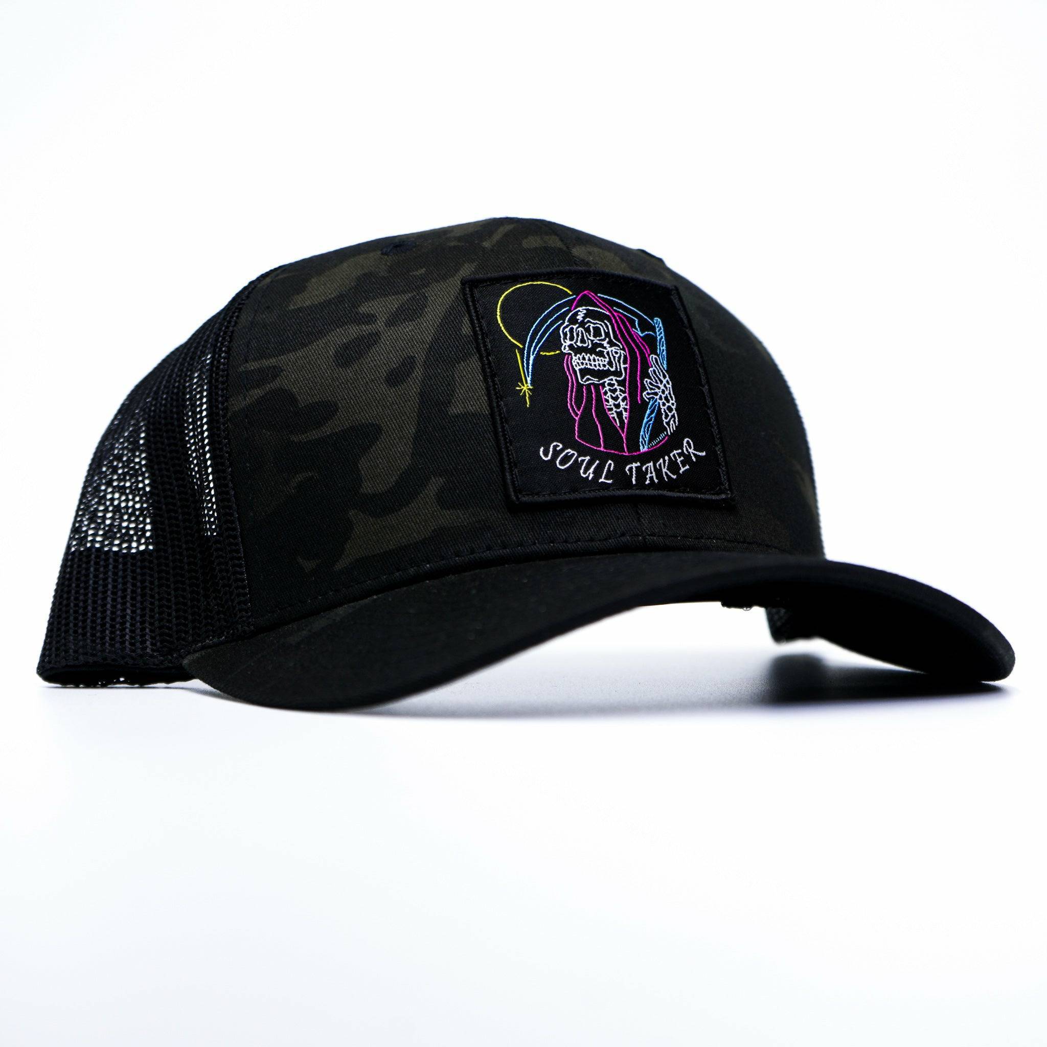 Soul Taker Reaper Patch Snapback Hat - Image 11