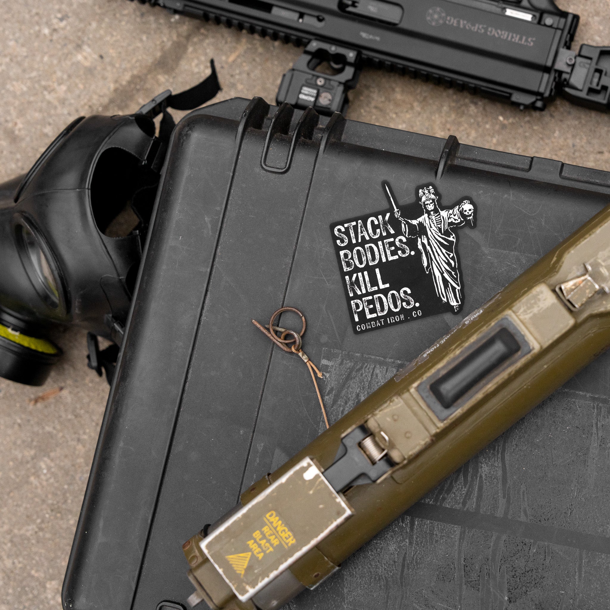 Stack Bodies. Kill Pedos Decal - Image 3