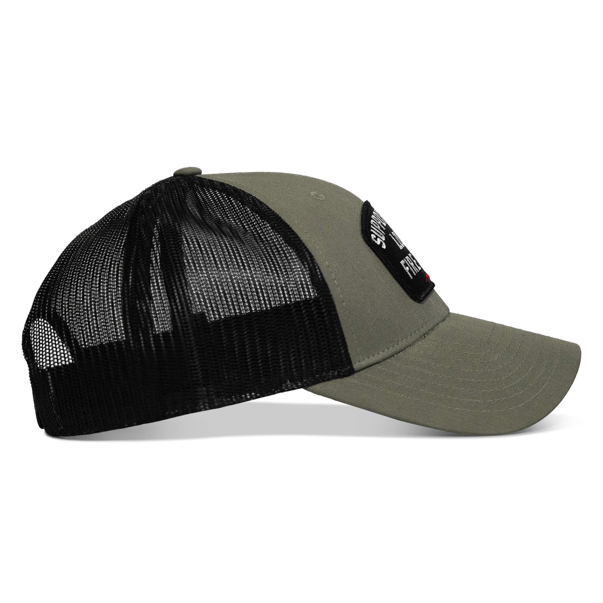 Support Your Local Fire Dept. Patch Snapback Hat - Image 10