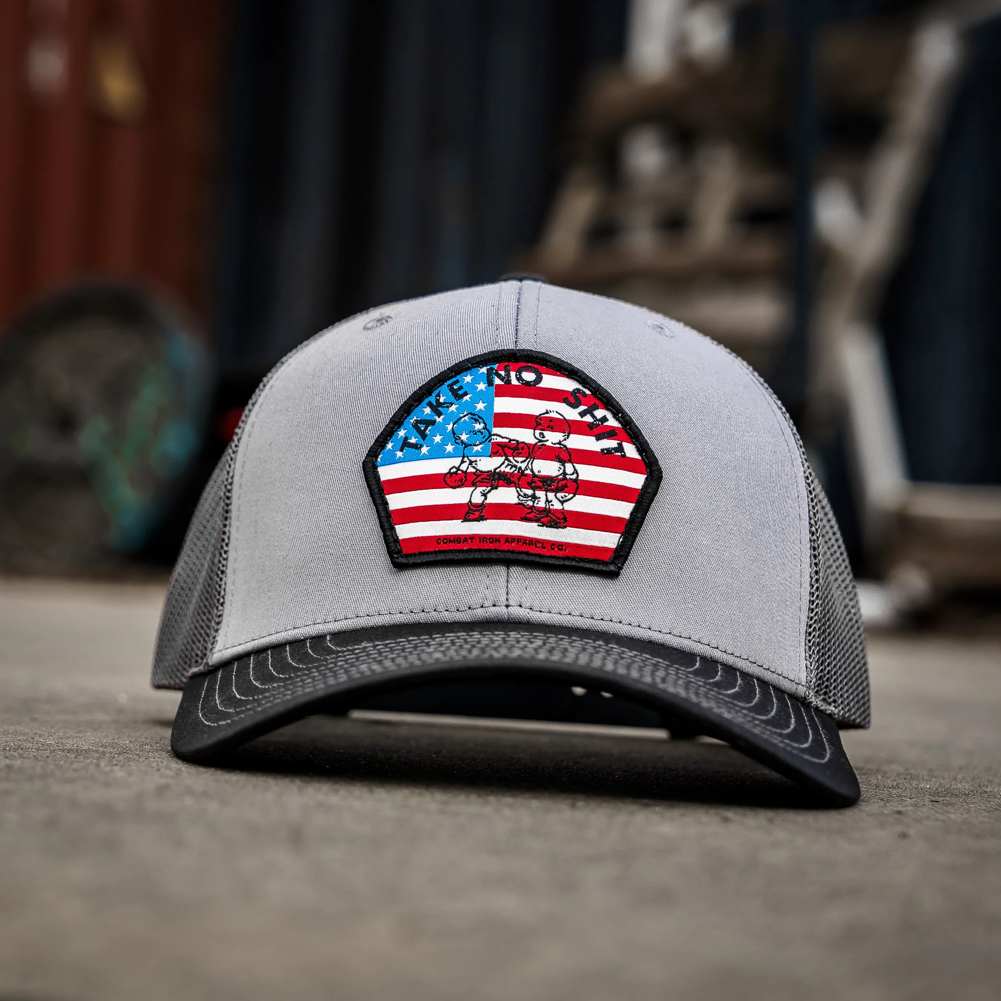 Take No Shit American Flag Patch SnapBack - Image 21