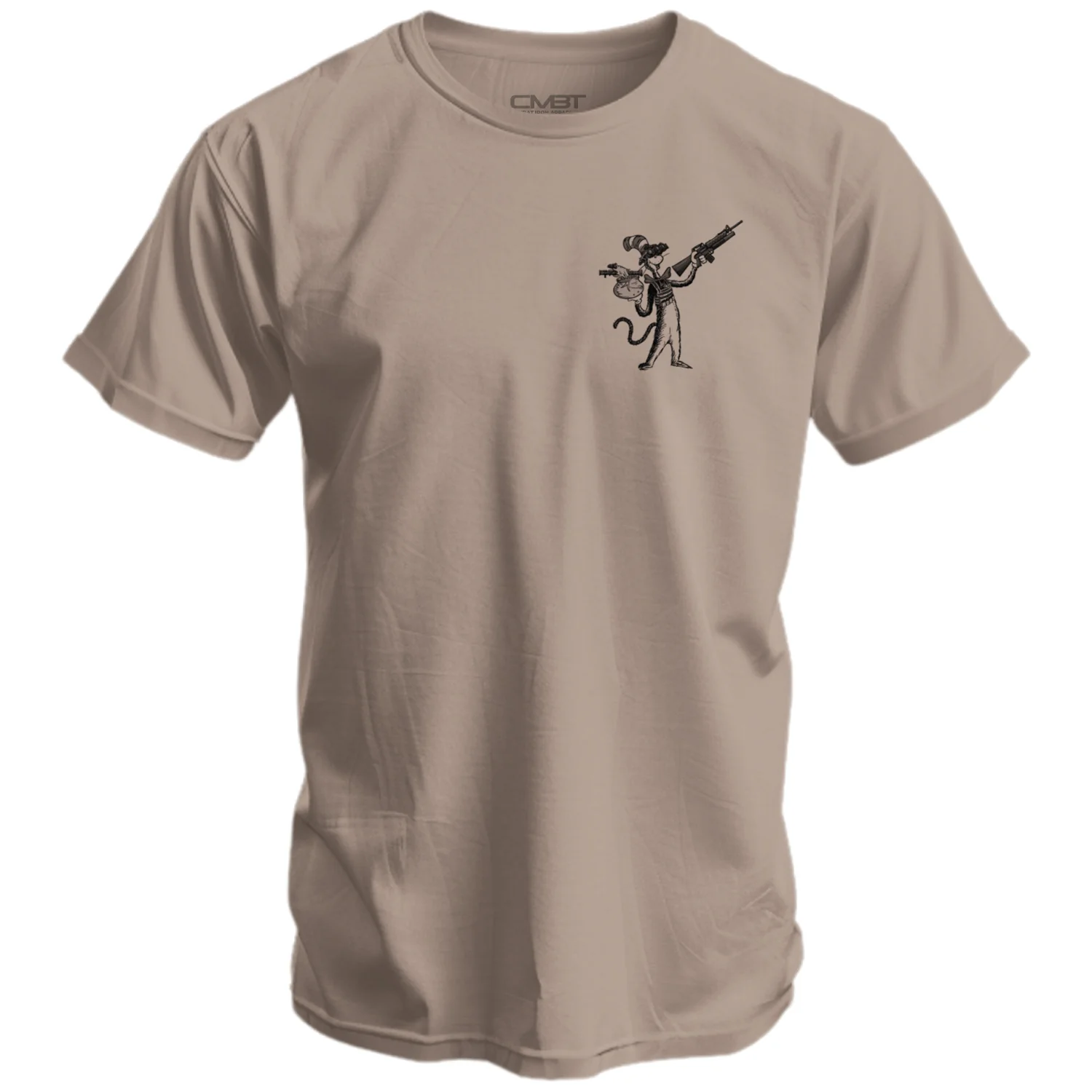 The Cat With A Gat Remix Men's T-Shirt - Image 9