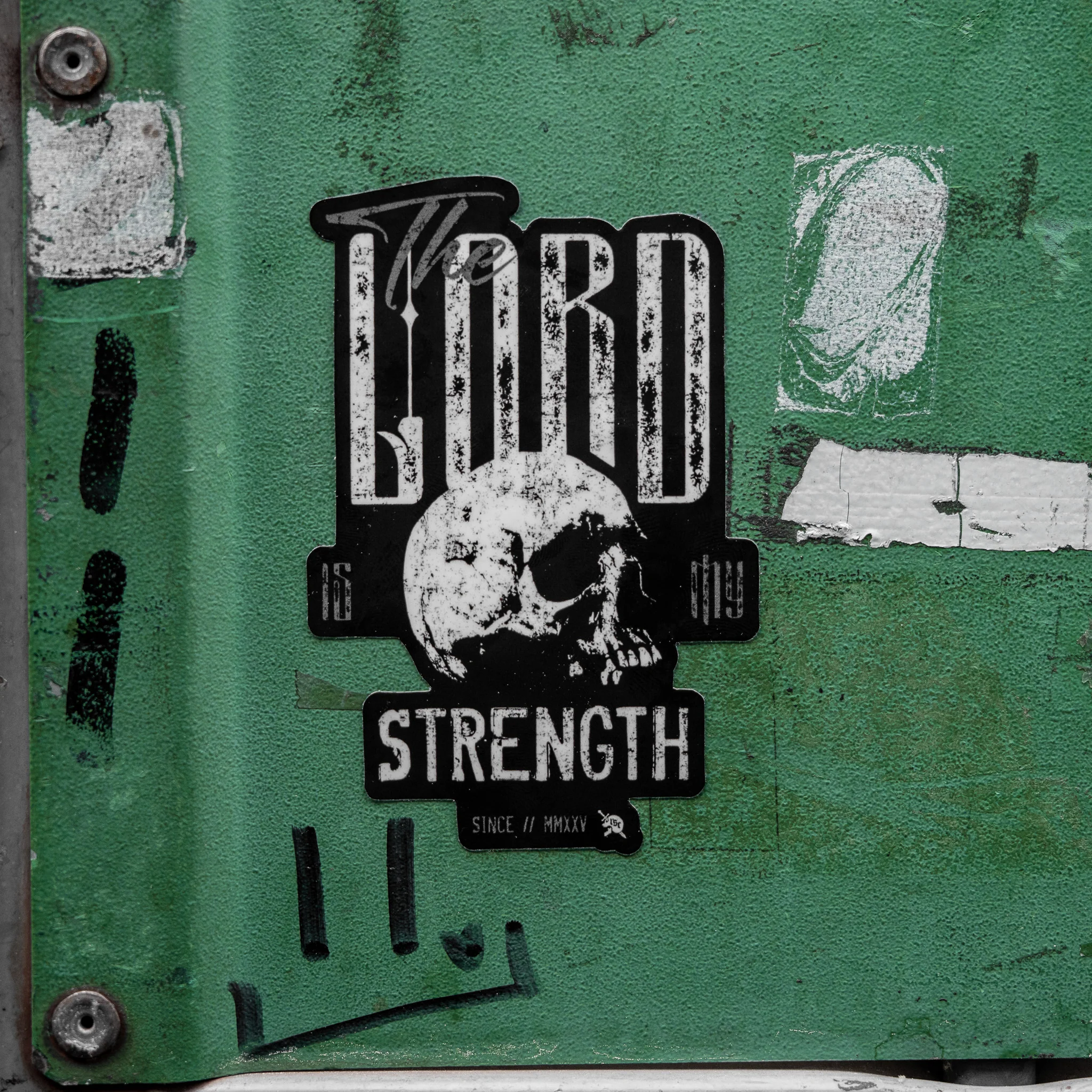 The Lord Is My Strength Decal - Image 5