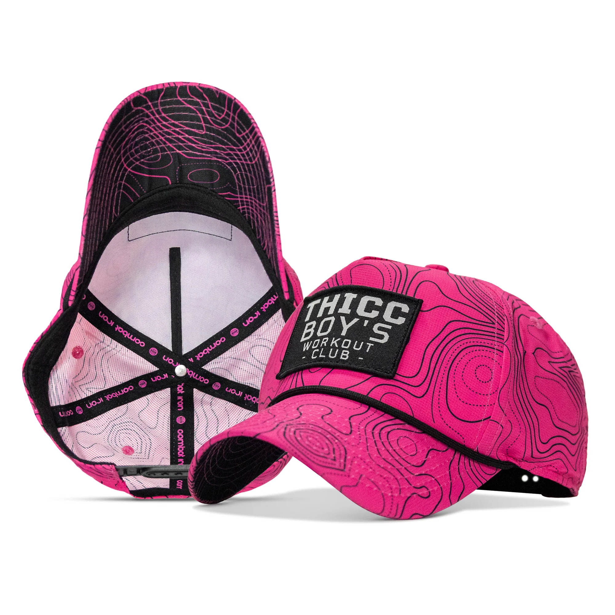 Thicc Boys Workout Club Patch Weekender Snapback - Image 7