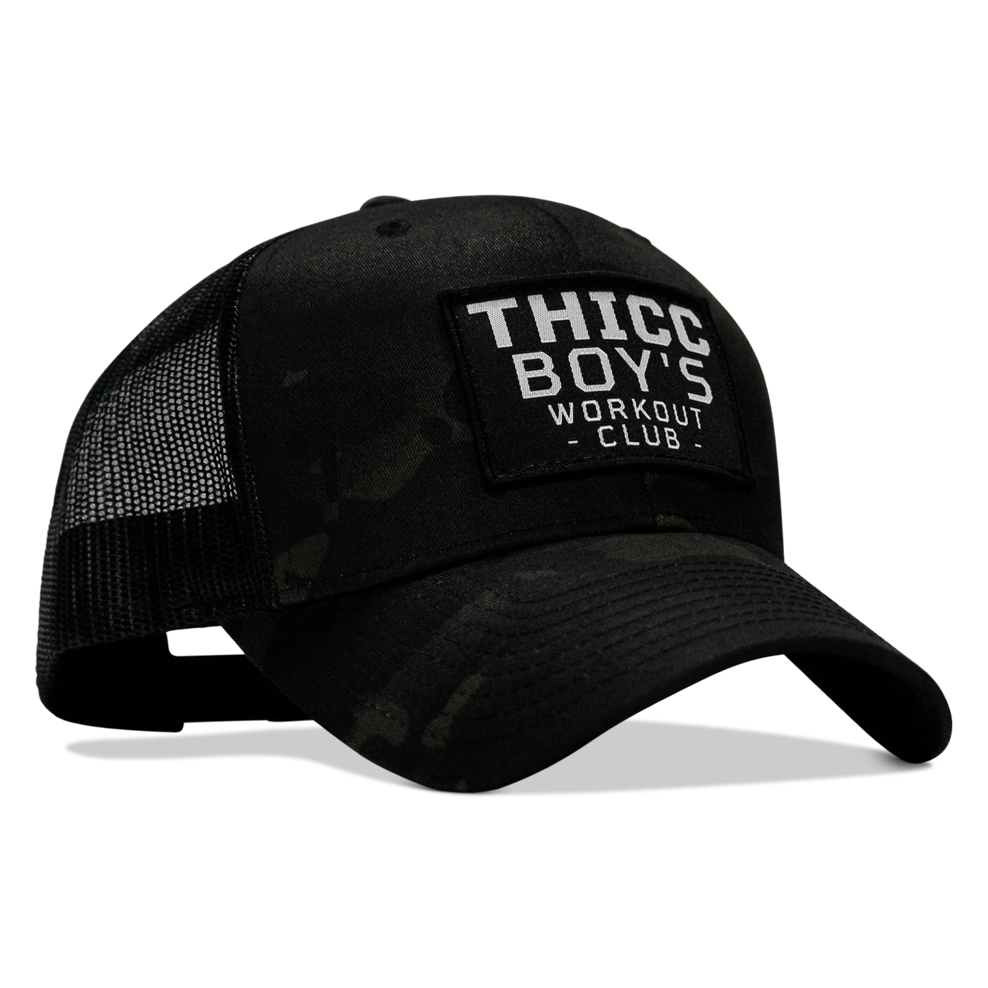 Thicc Boys Workout Patch Snapback Hat - Image 29