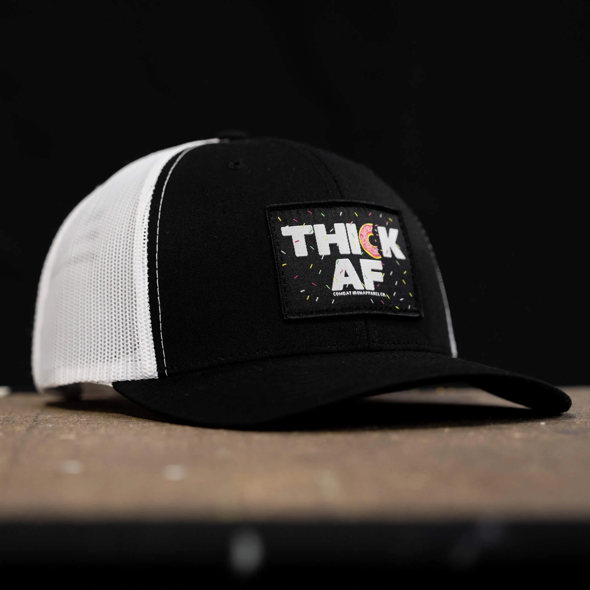 THICK AF DONUT EDITION PATCH MID-PROFILE MESH SNAPBACK Hat - Image 18