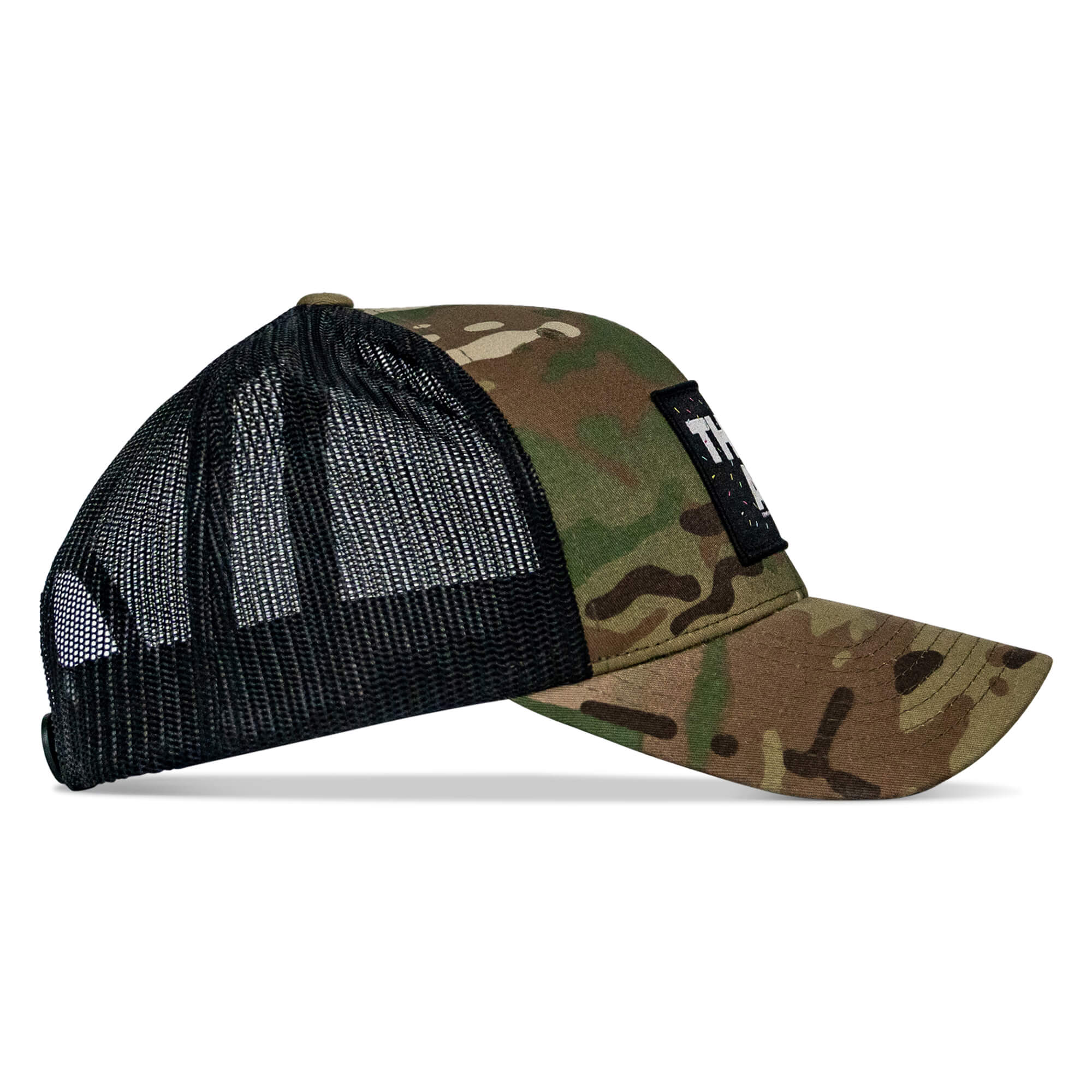 THICK AF DONUT EDITION PATCH MID-PROFILE MESH SNAPBACK Hat - Image 26