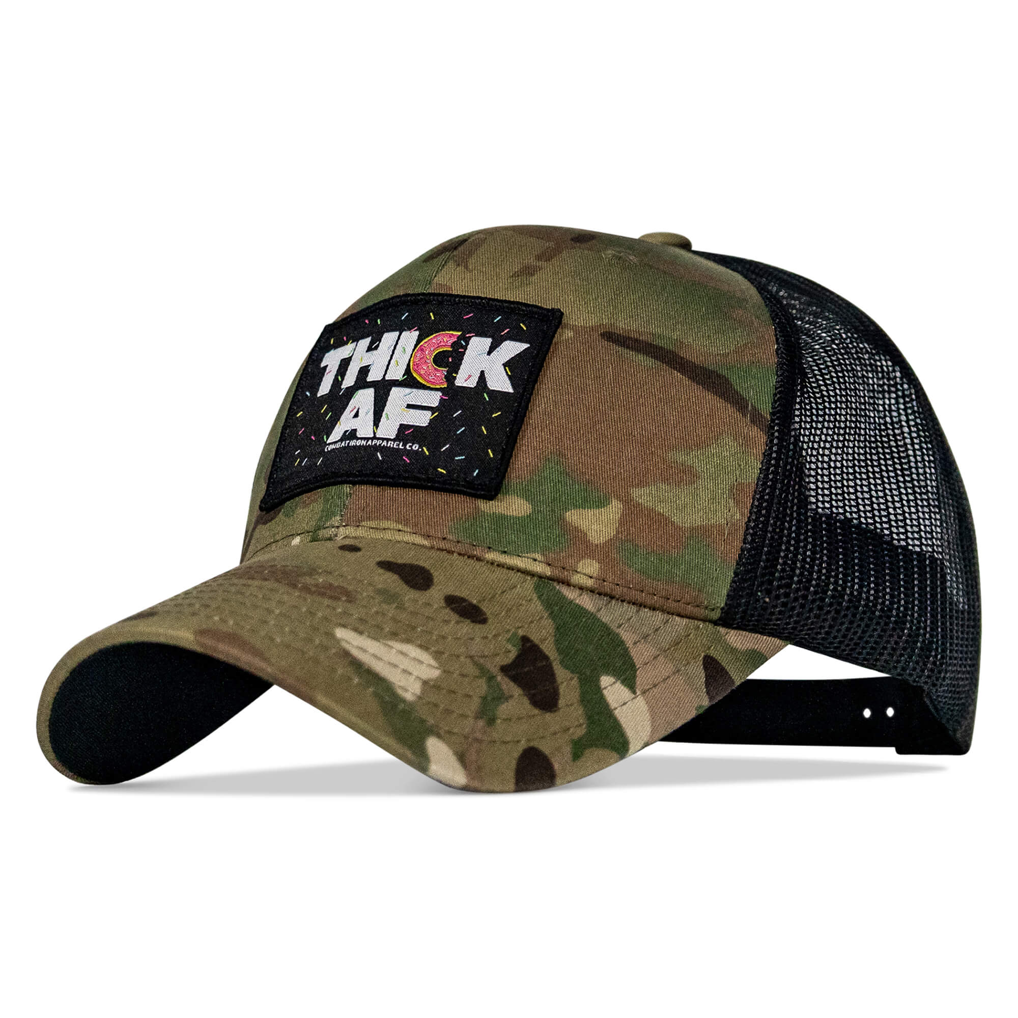 THICK AF DONUT EDITION PATCH MID-PROFILE MESH SNAPBACK Hat - Image 3
