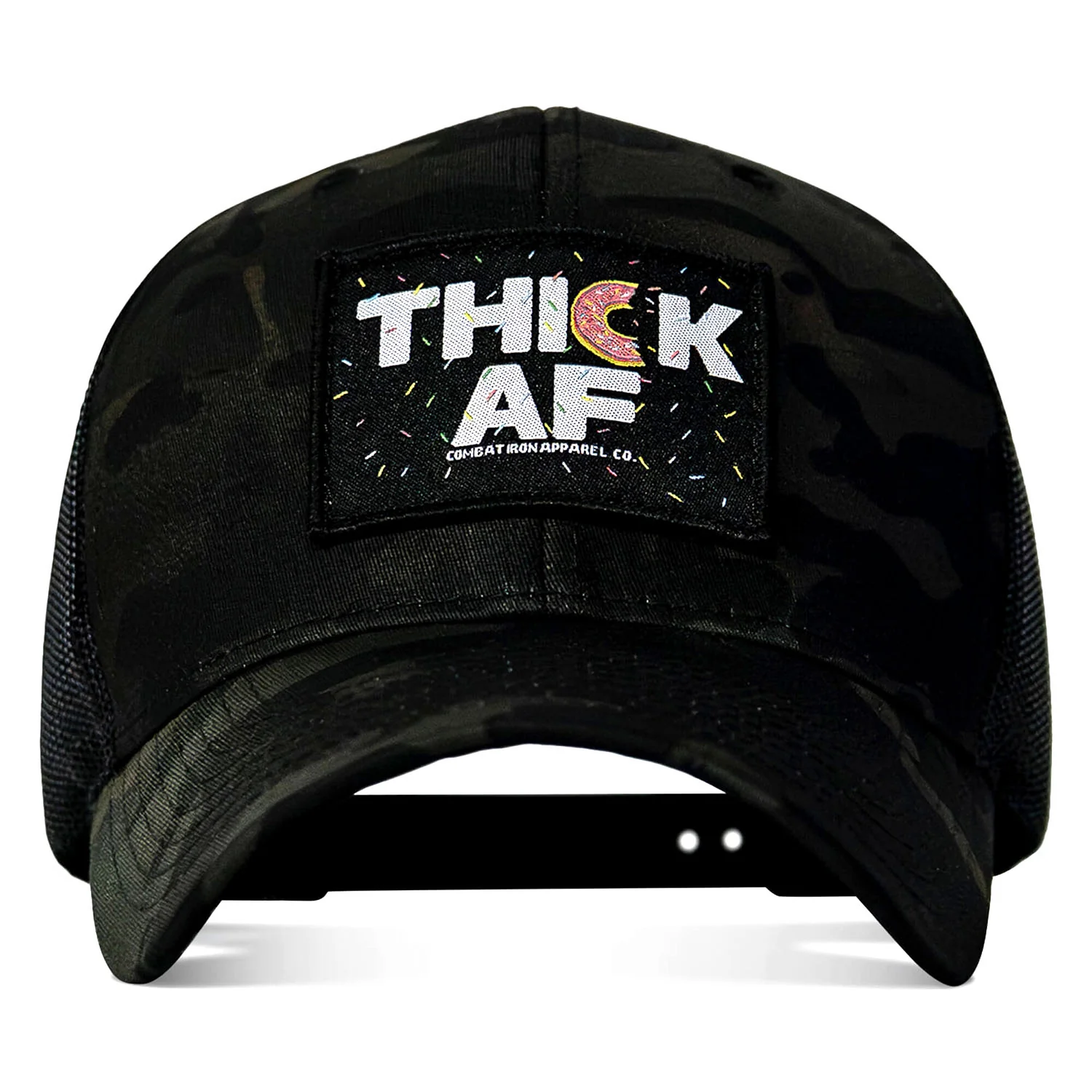 THICK AF DONUT EDITION PATCH MID-PROFILE MESH SNAPBACK Hat - Image 5