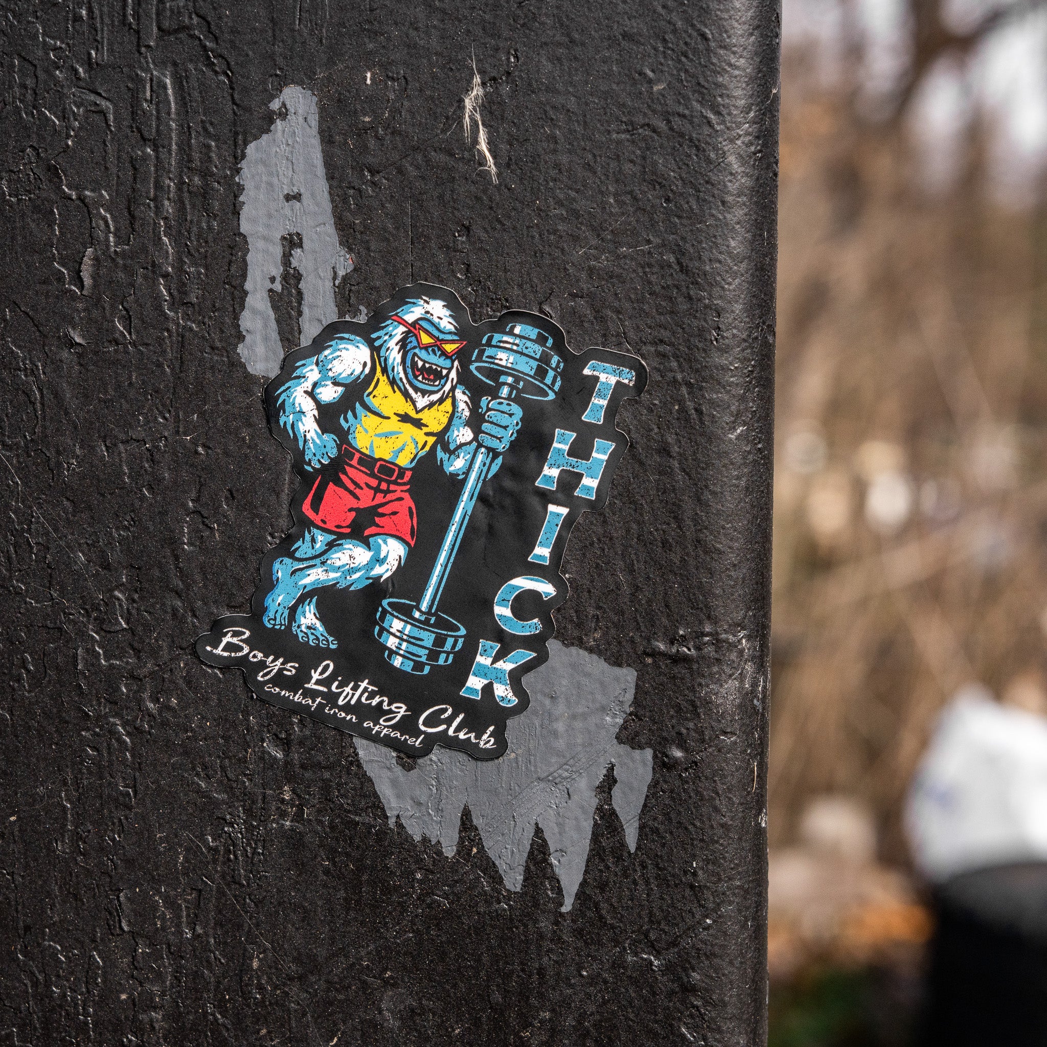 Thick Boys Lifting Club Yeti Decal - Image 6