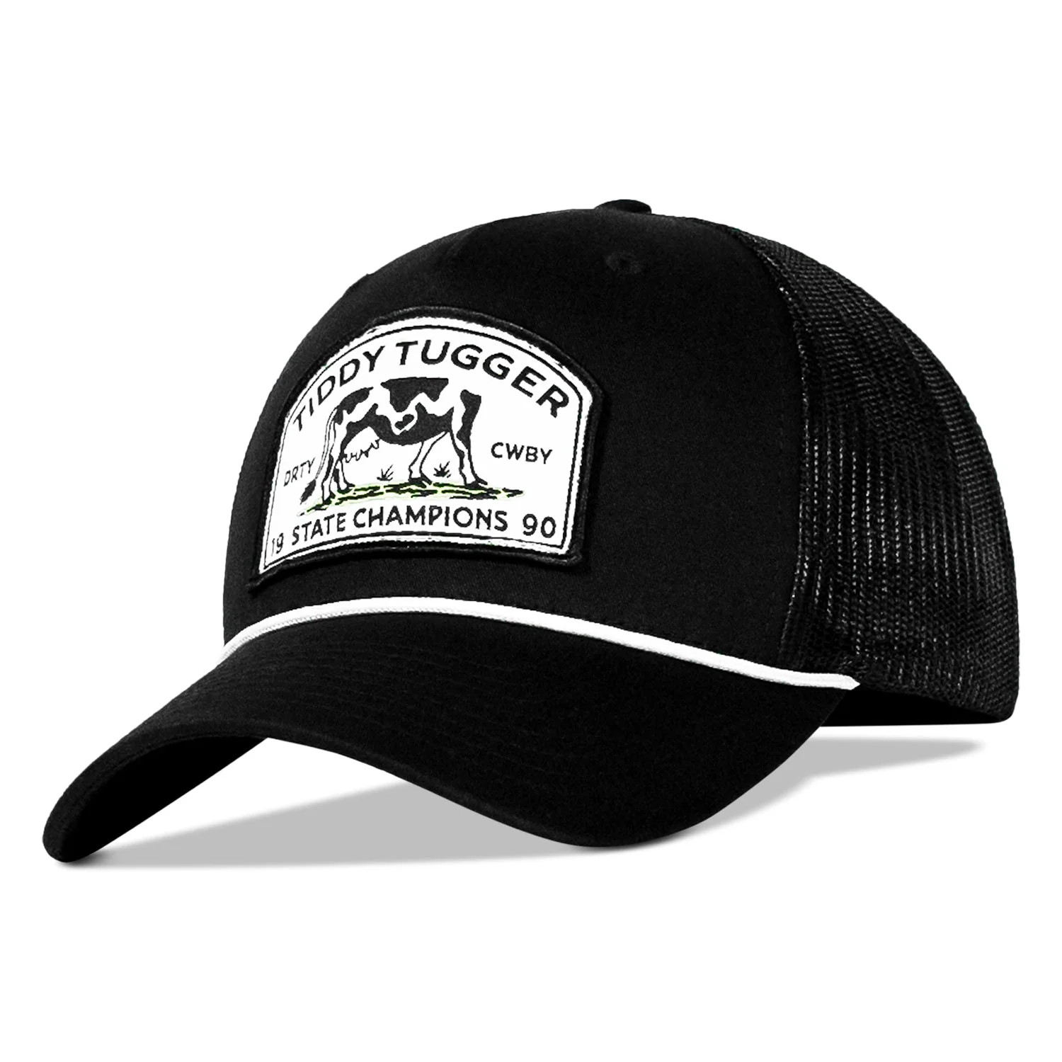 Tiddy Tugger Patch Rope Snapback Hat - Image 2