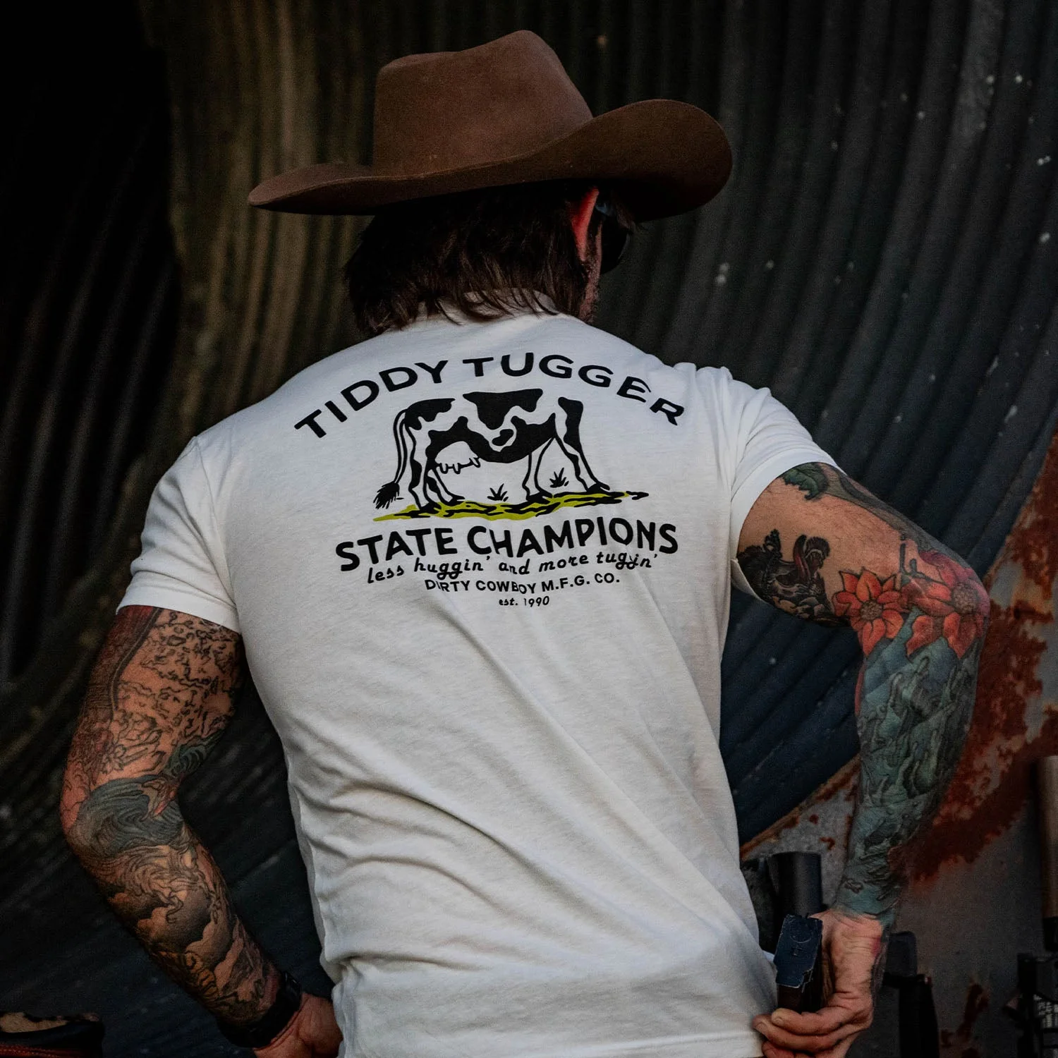 Tiddy Tugger State Champions Men's T-Shirt - Image 18