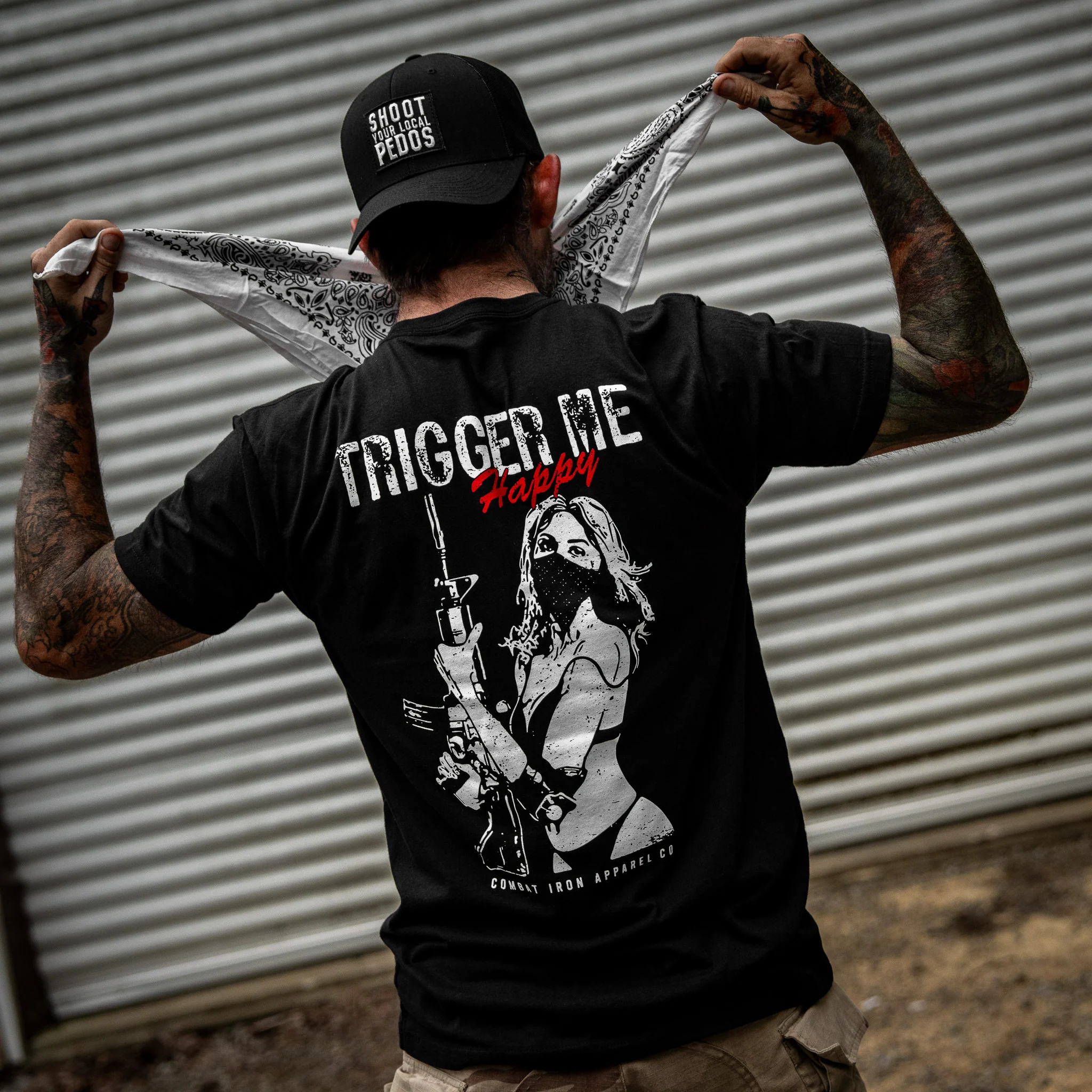 Trigger Me Happy Men's T-Shirt - Image 3