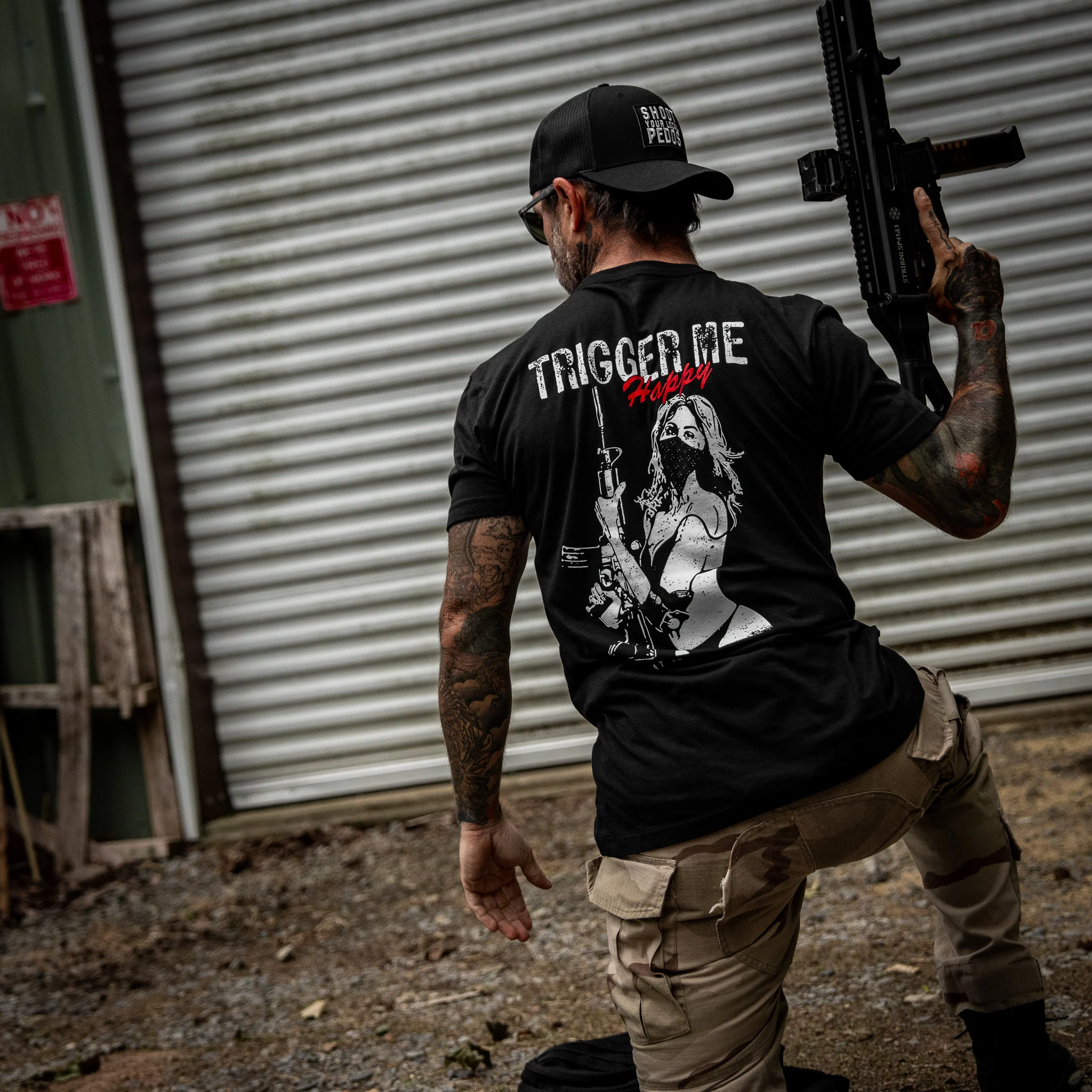 Trigger Me Happy Men's T-Shirt - Image 4