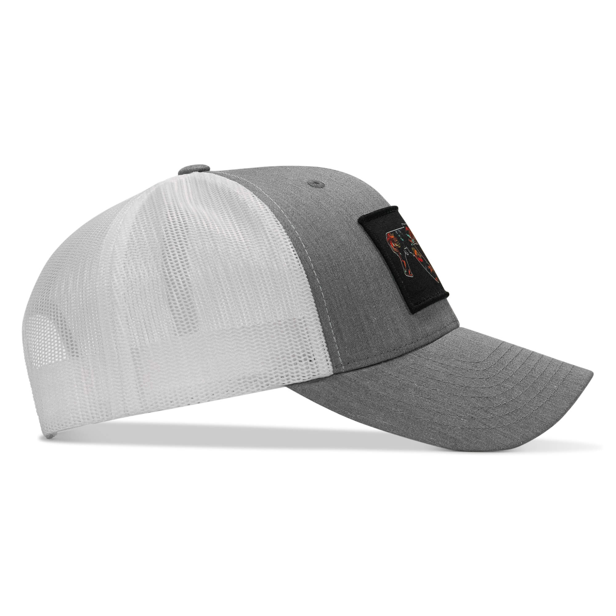 Tropical AK Patch Snapback Hat - Image 9