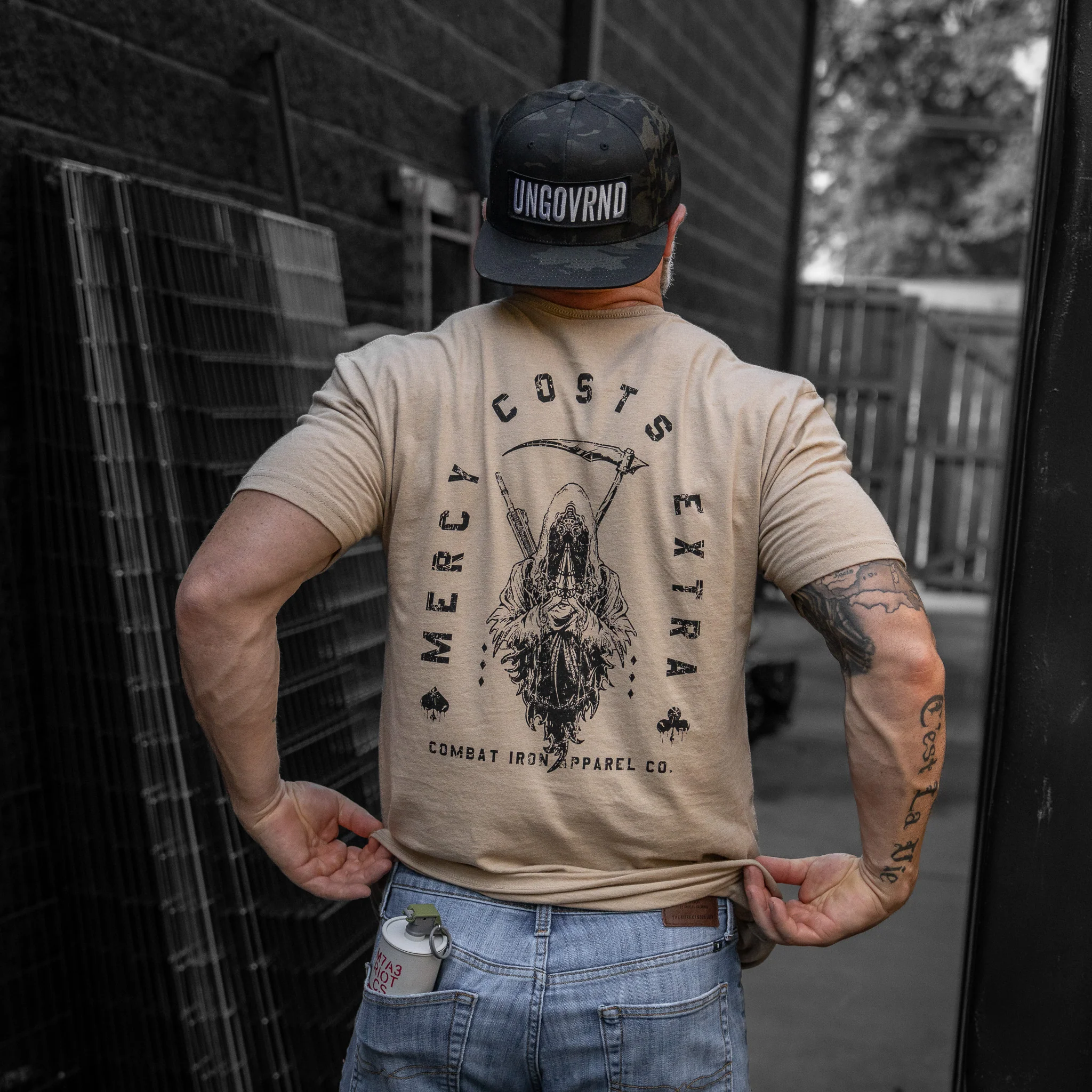 Ungovrnd Oversized Patch Flatbill SnapBack Hat - Image 11