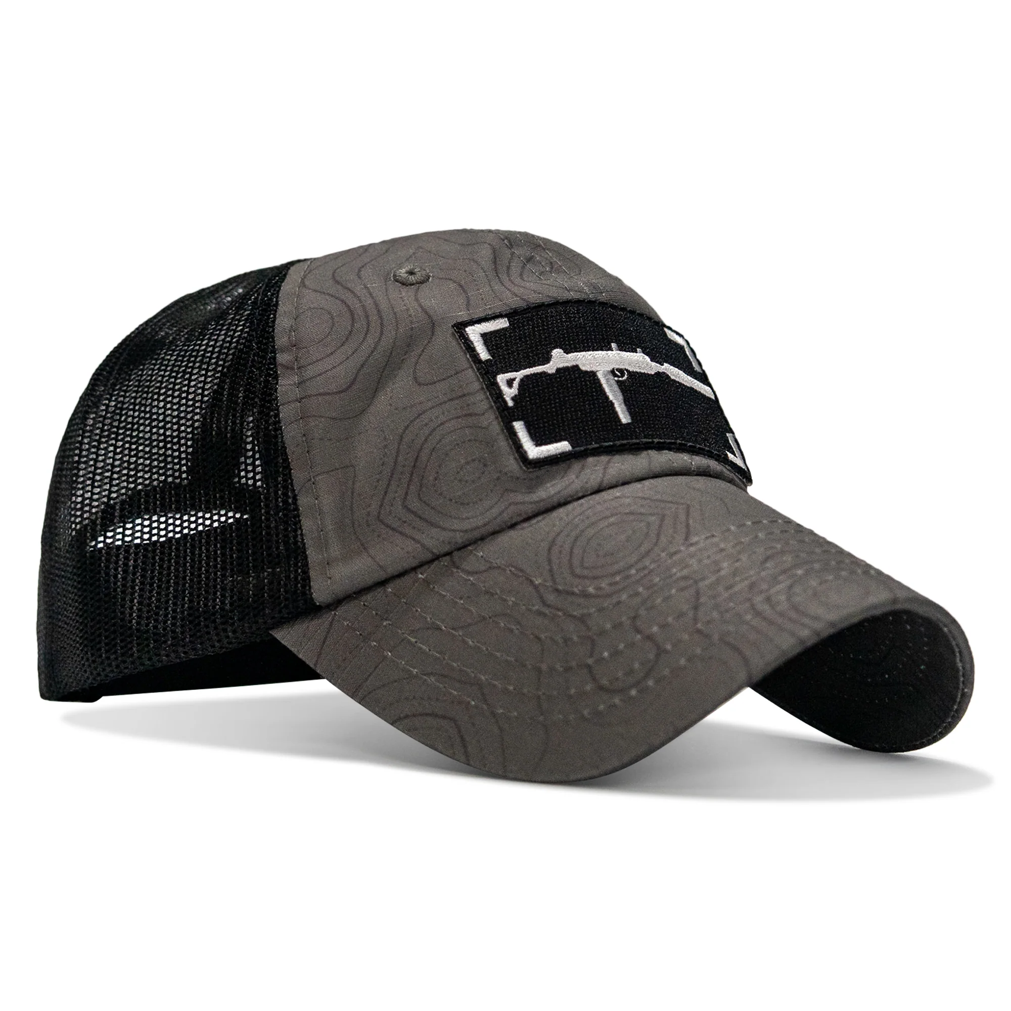 Uzi Patch Patch Tactical Ripstop Mesh Snapback Hat - Image 11