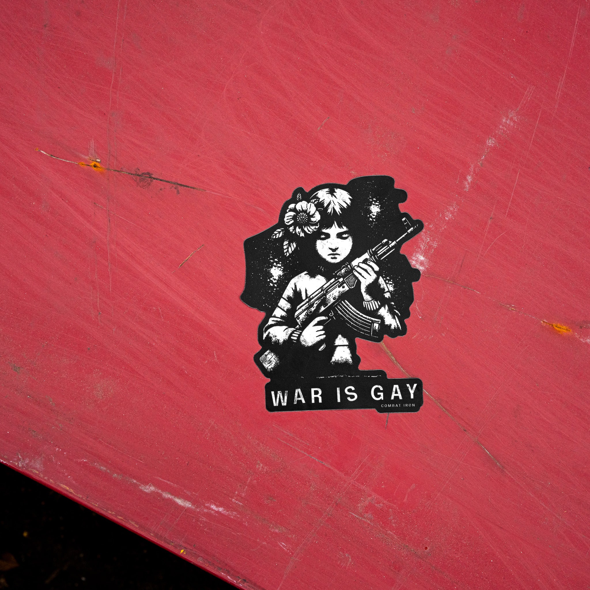 War Is Gay Decal - Image 2