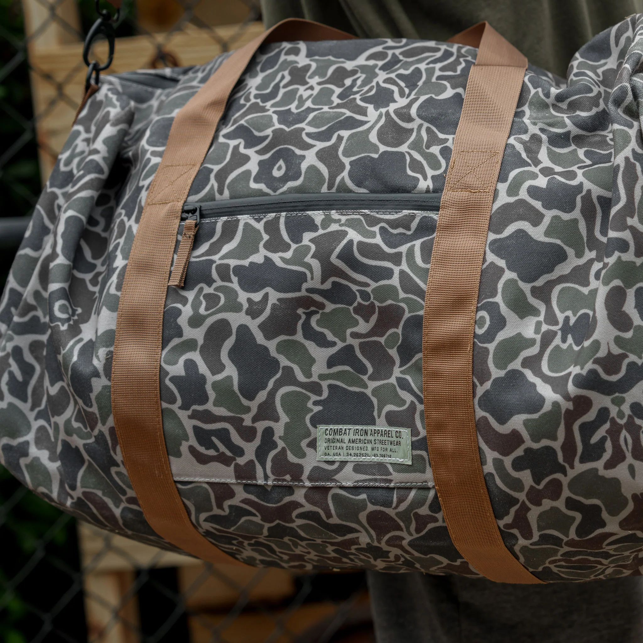 Waterproof XL 57.5L Waxed Duffle Bag - Image 45