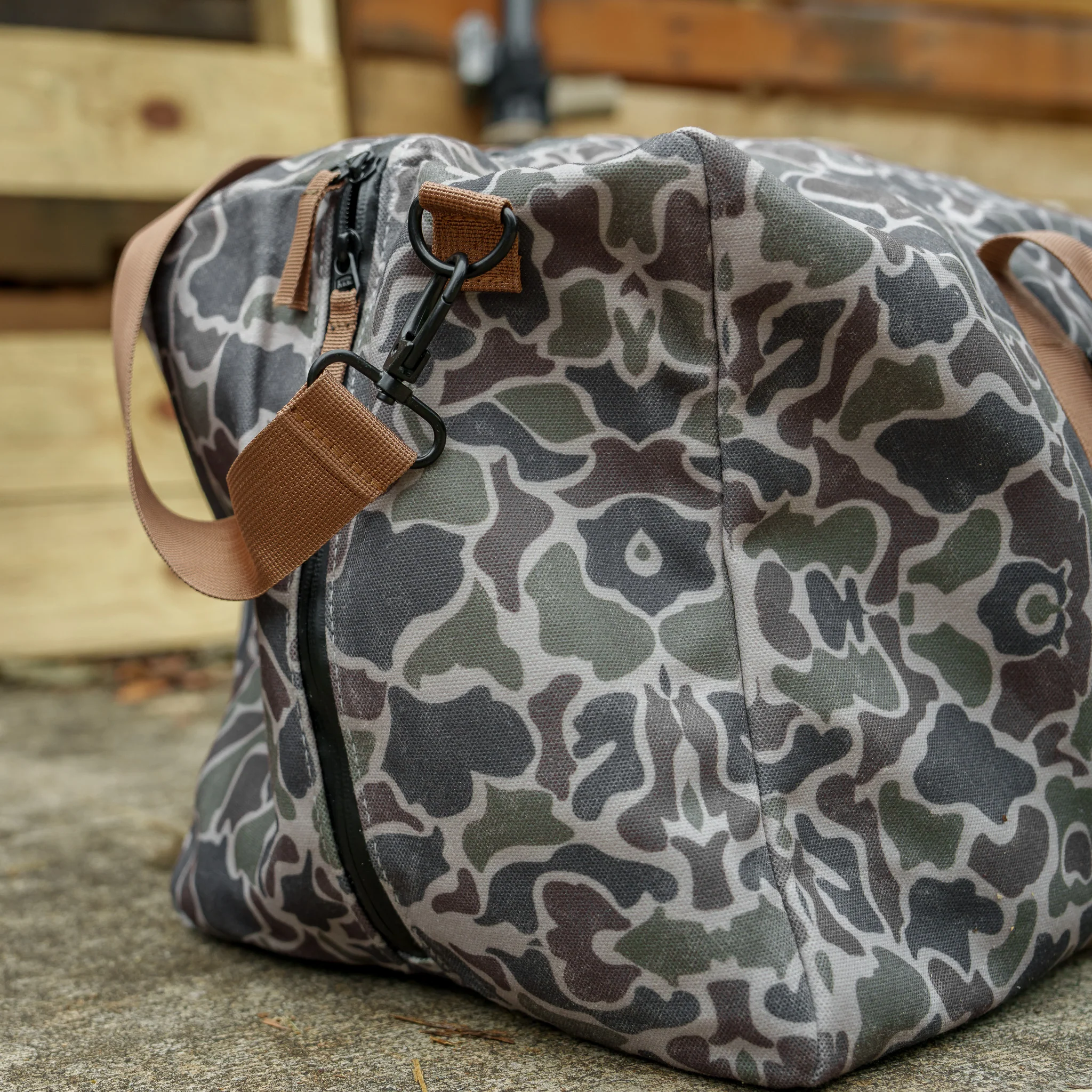 Waterproof XL 57.5L Waxed Duffle Bag - Image 46