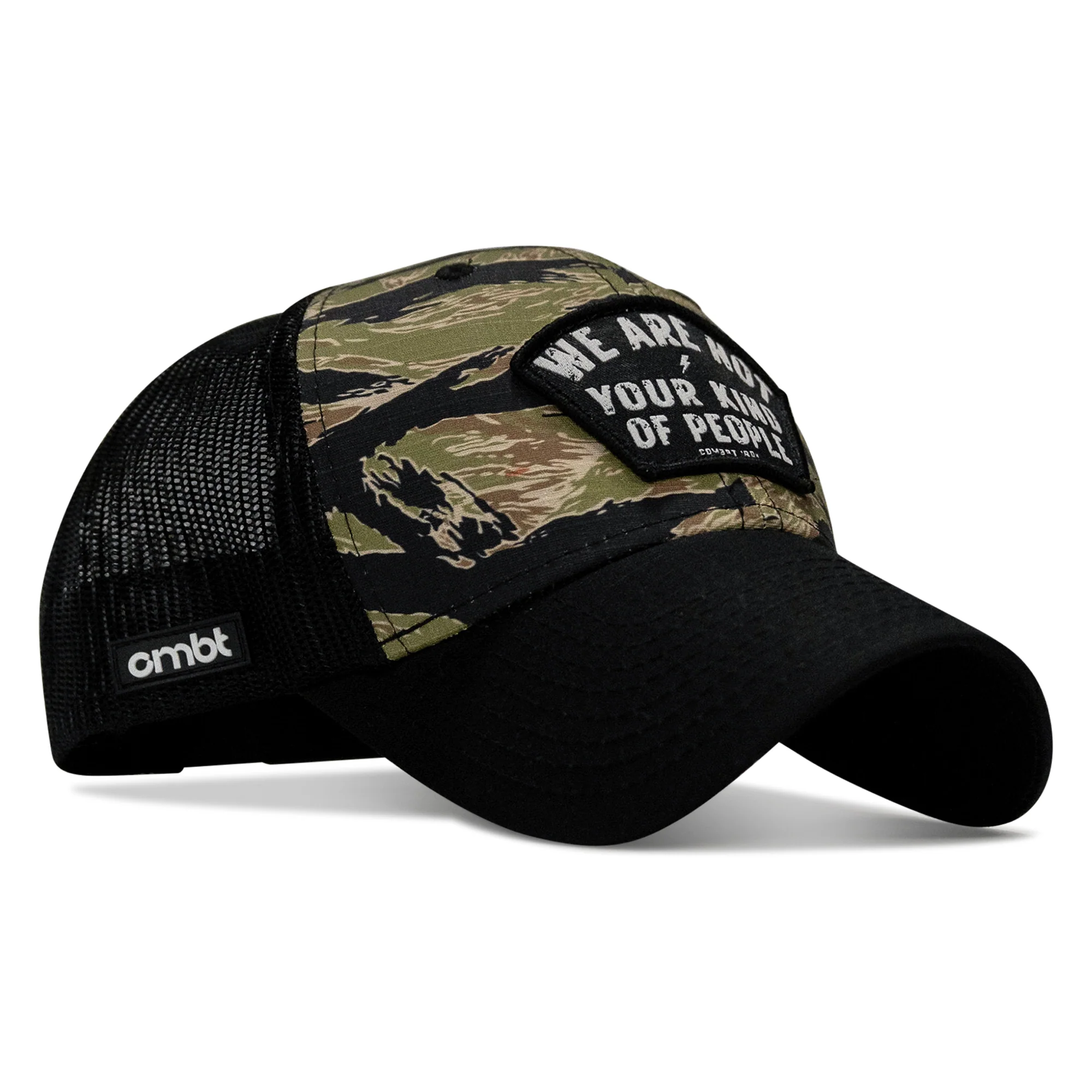 We Are Not Your Kind Of People Patch Original Ripstop Snapback Hat - Image 3