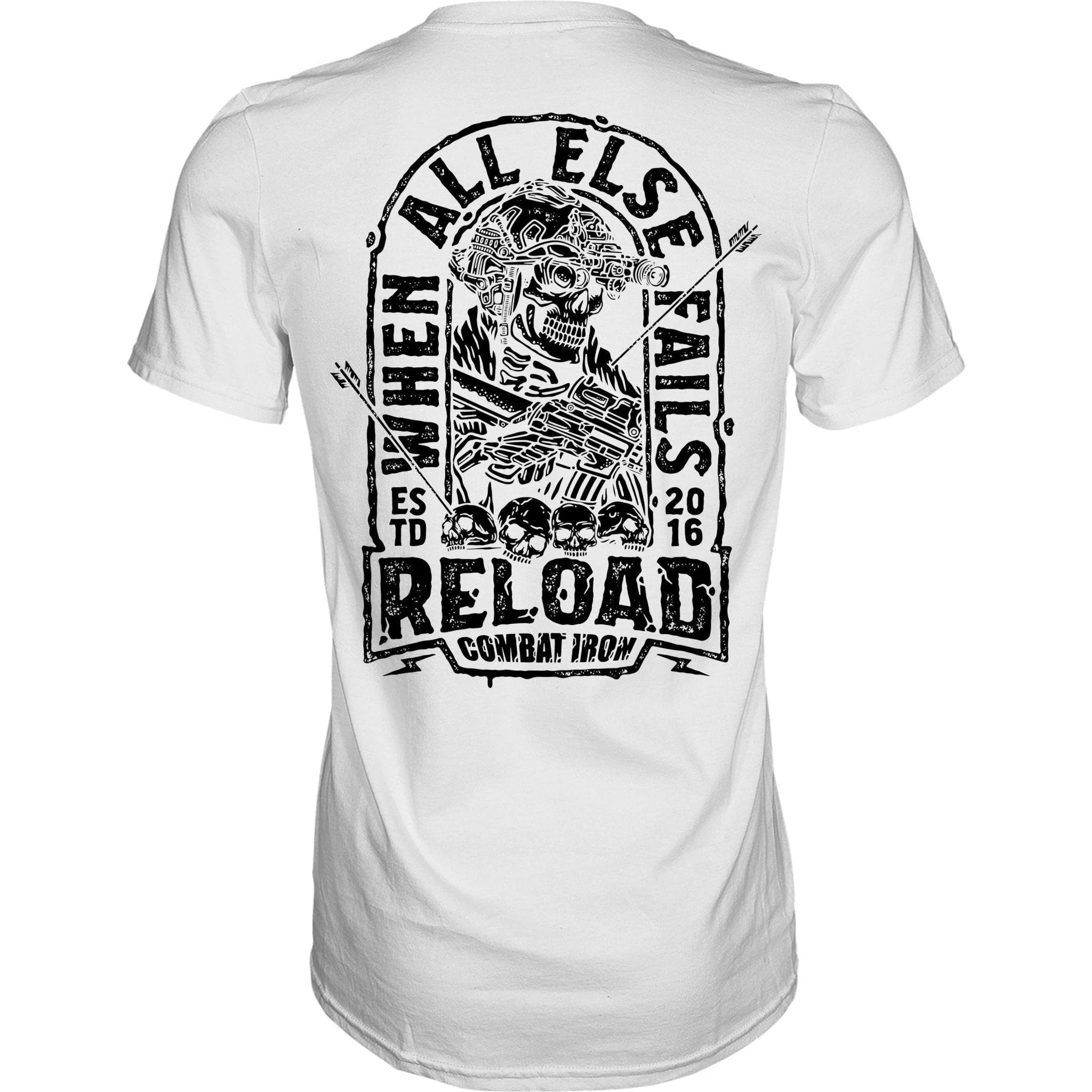 When All Else Fails, Reload Men's T-Shirt - Image 5