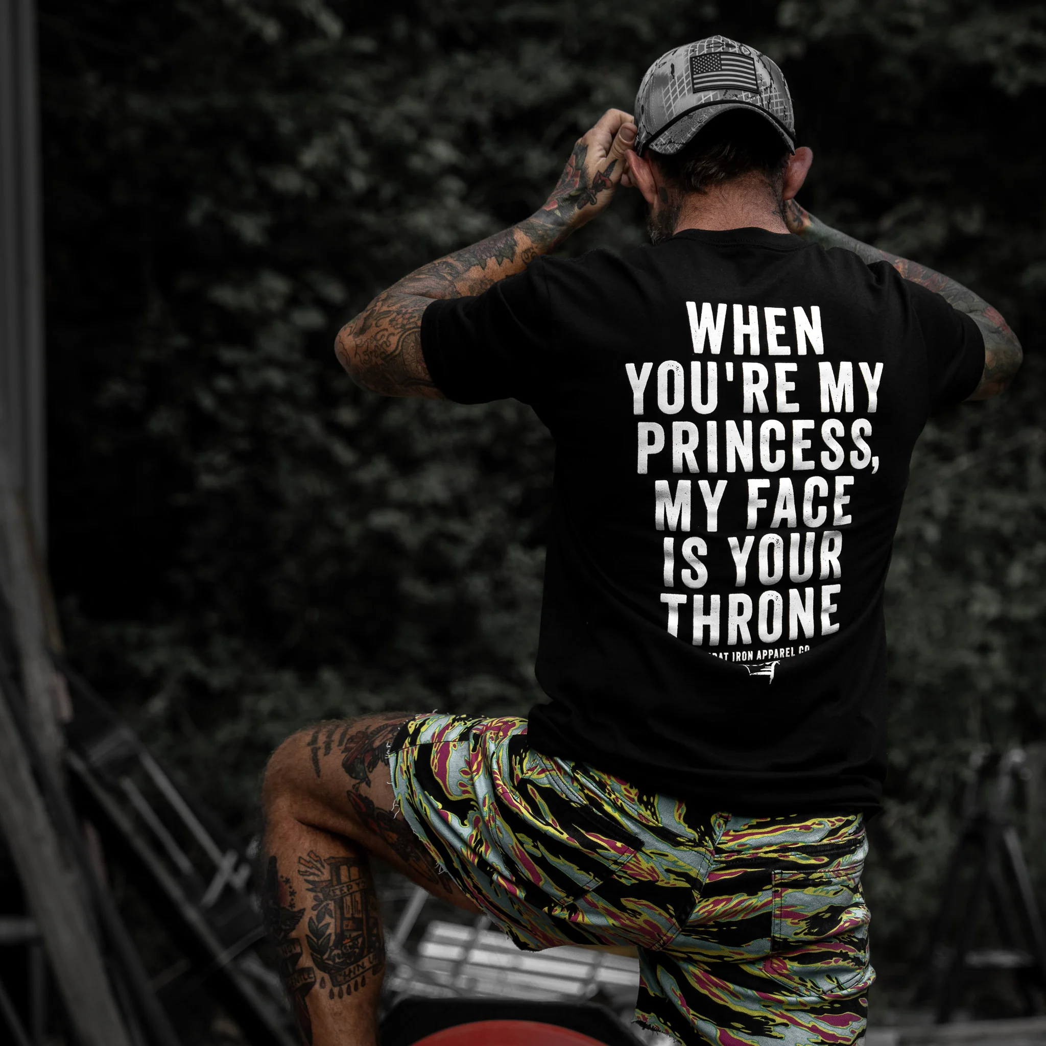 When You're My Princess, My Face Is Your Throne Men's T-Shirt - Image 8