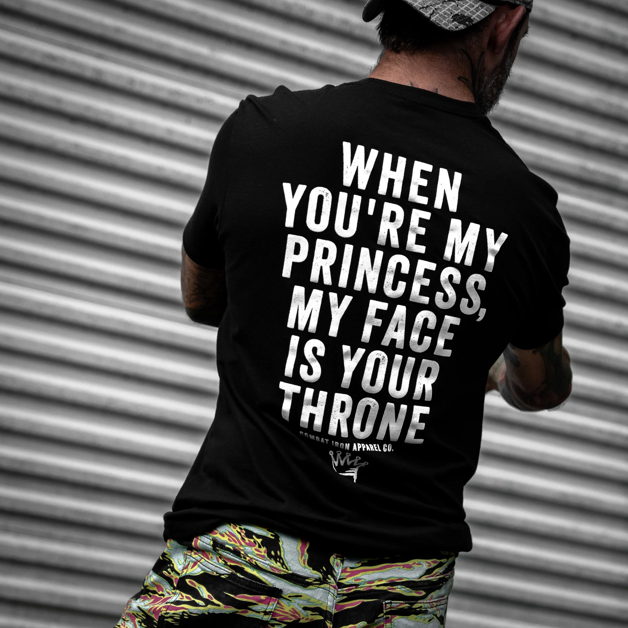When You're My Princess, My Face Is Your Throne Men's T-Shirt - Image 9