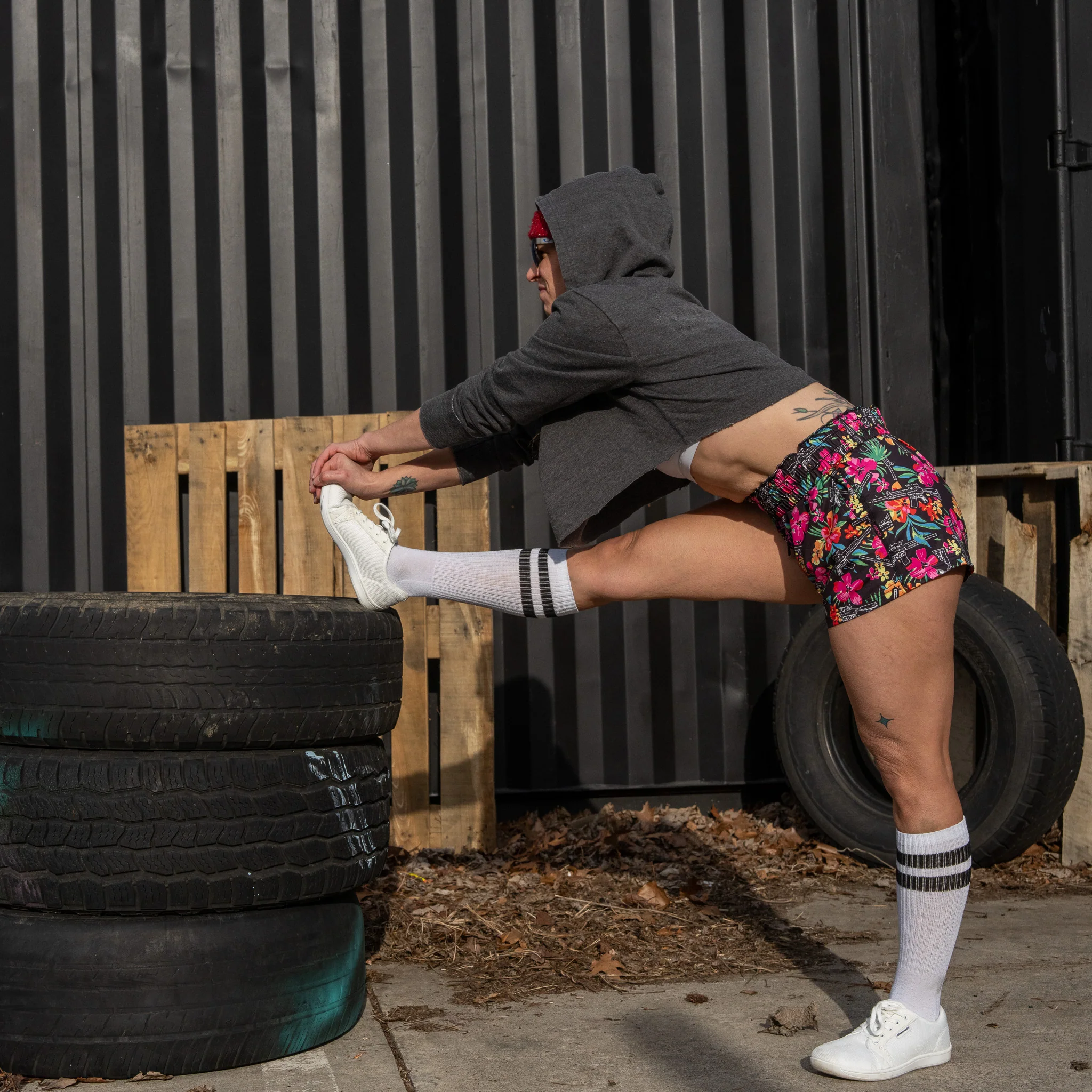 Women’s Studio Flex Training & Recovery Shorts | 4" - Image 22