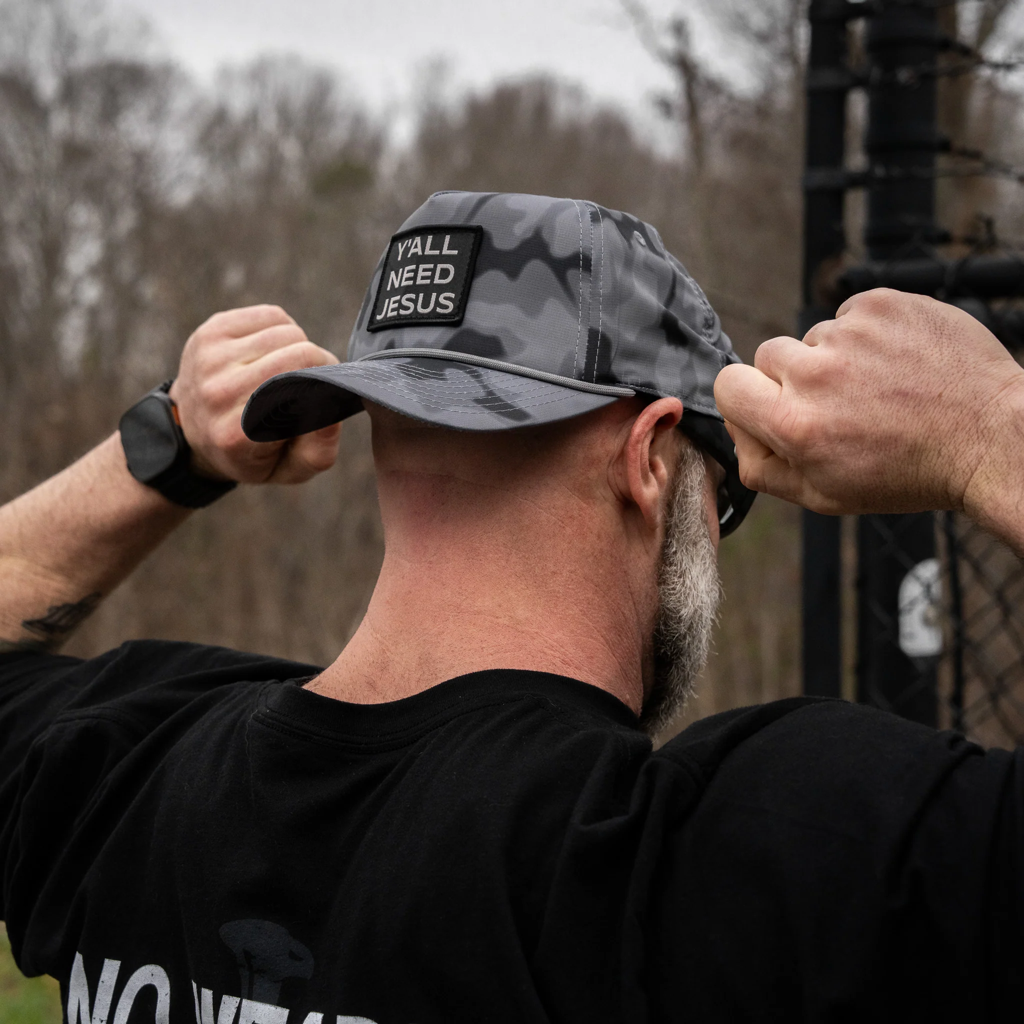 Y'all Need Jesus Patch Weekender Snapback - Image 33