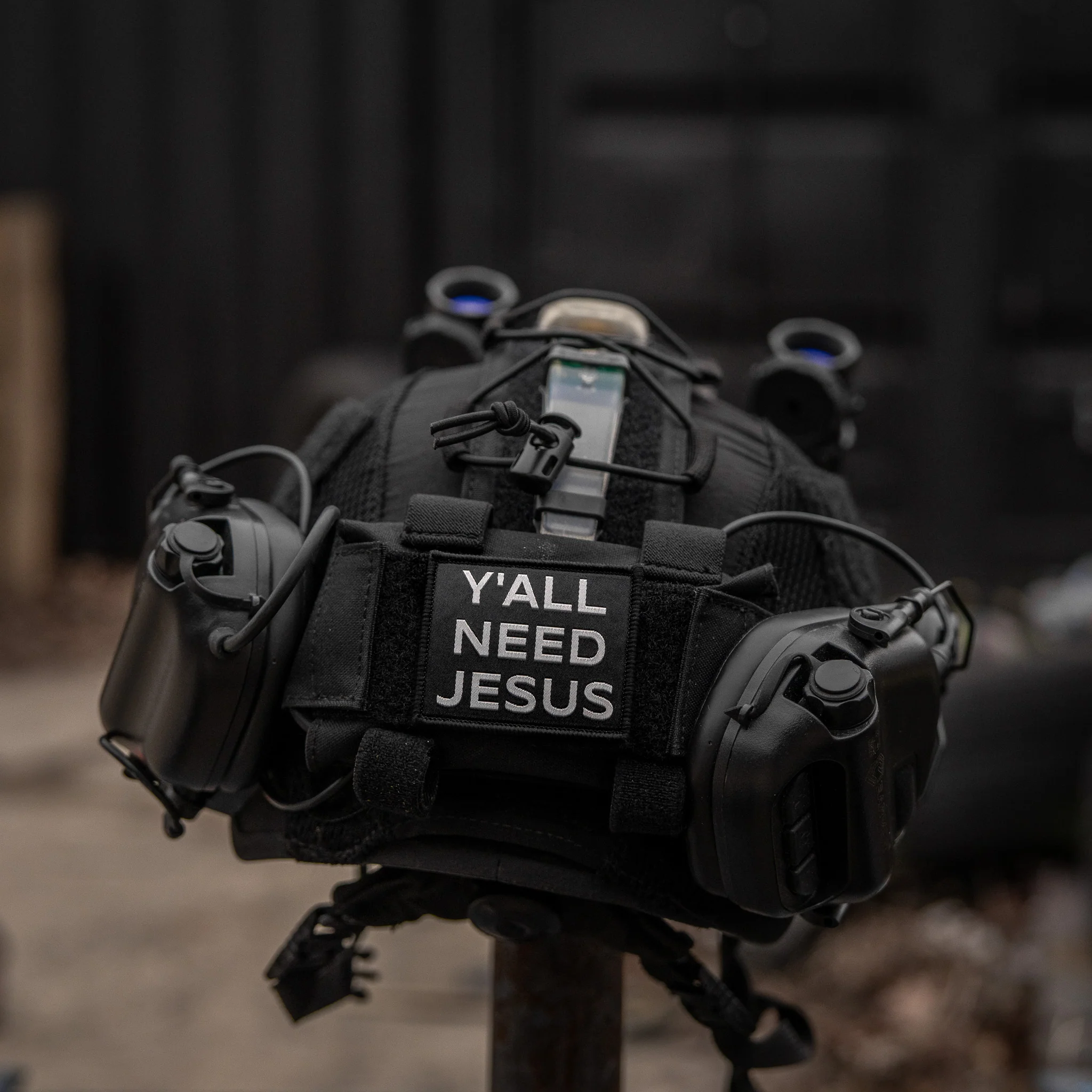 Y'all Need Jesus Velcro Patch - Image 4