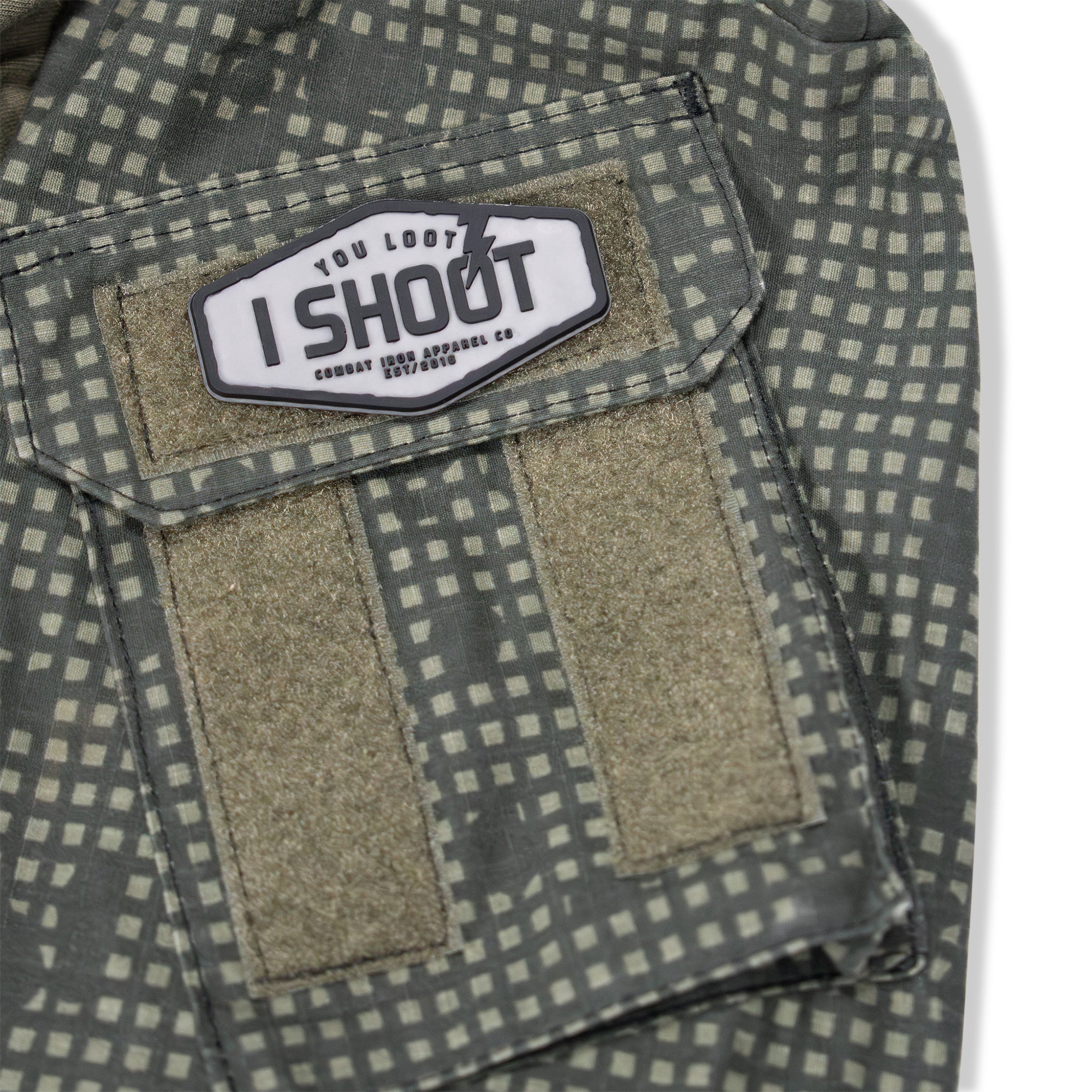 You Loot I Shoot PVC Patch - Image 3